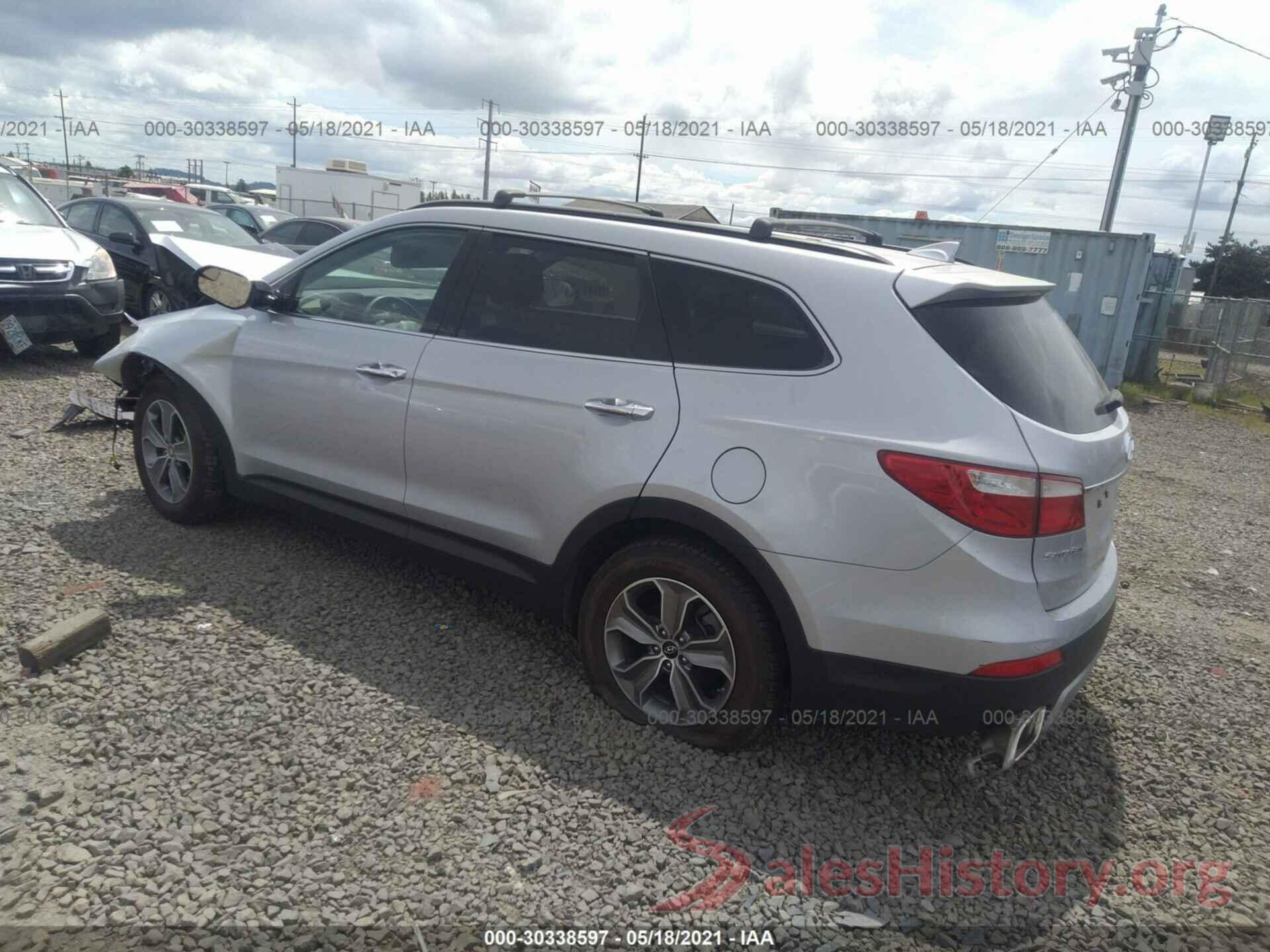 KM8SMDHF8GU160462 2016 HYUNDAI SANTA FE