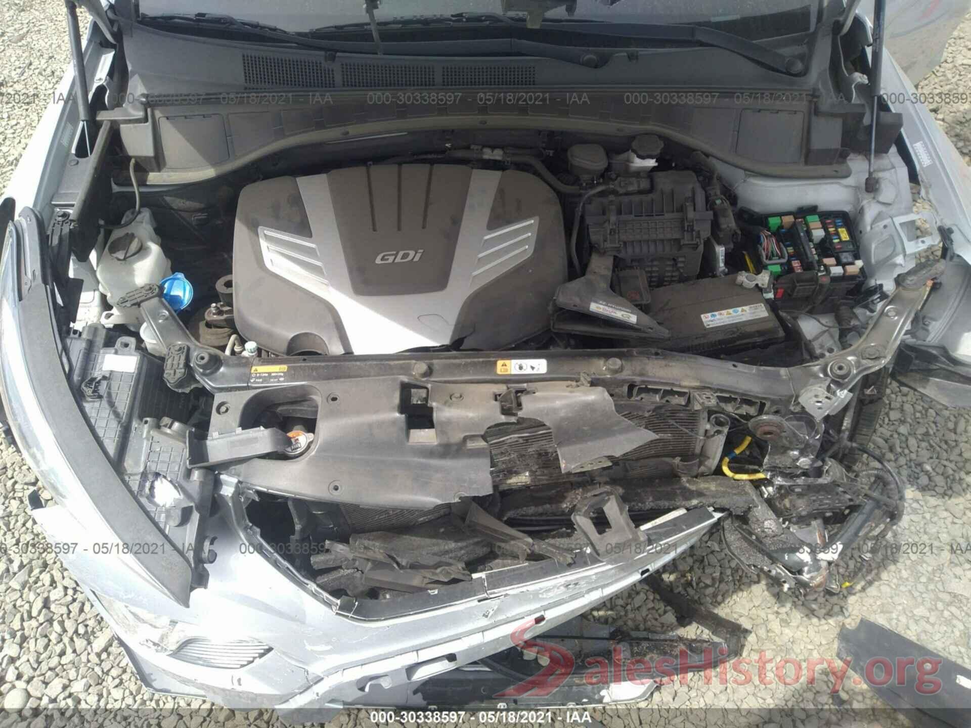 KM8SMDHF8GU160462 2016 HYUNDAI SANTA FE