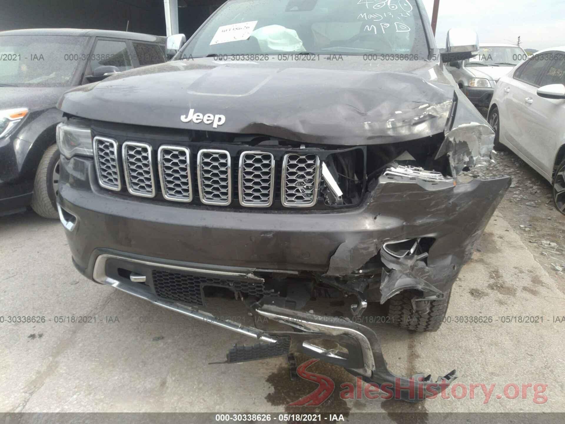 1C4RJFCTXJC224860 2018 JEEP GRAND CHEROKEE