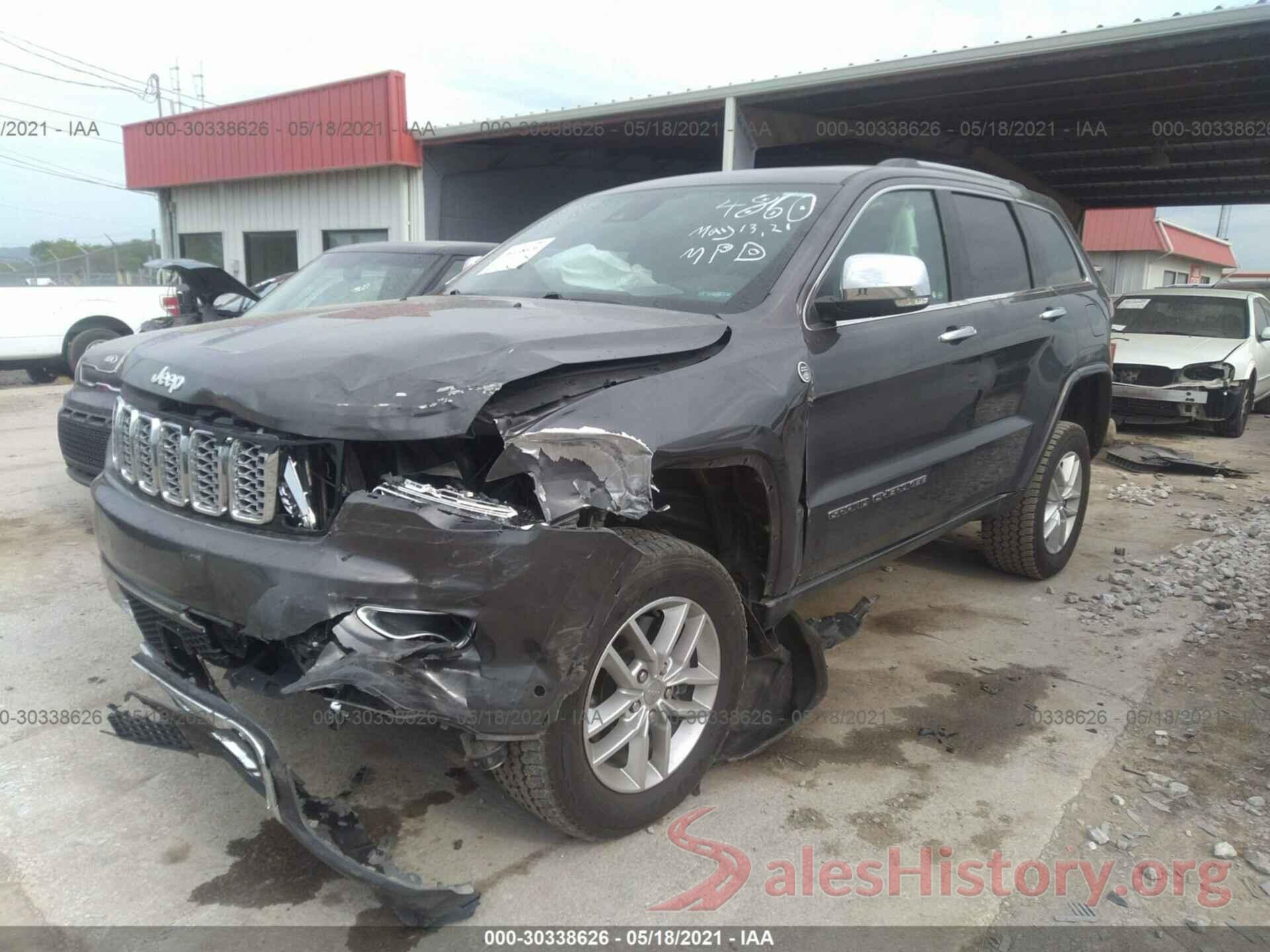 1C4RJFCTXJC224860 2018 JEEP GRAND CHEROKEE