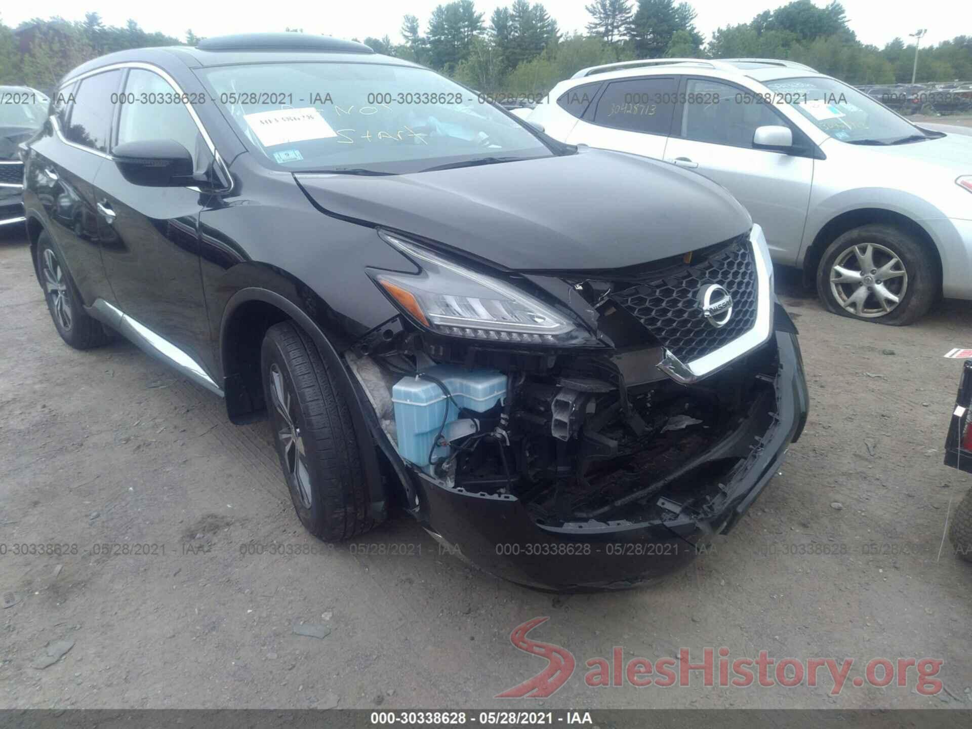 5N1AZ2MS2KN131823 2019 NISSAN MURANO