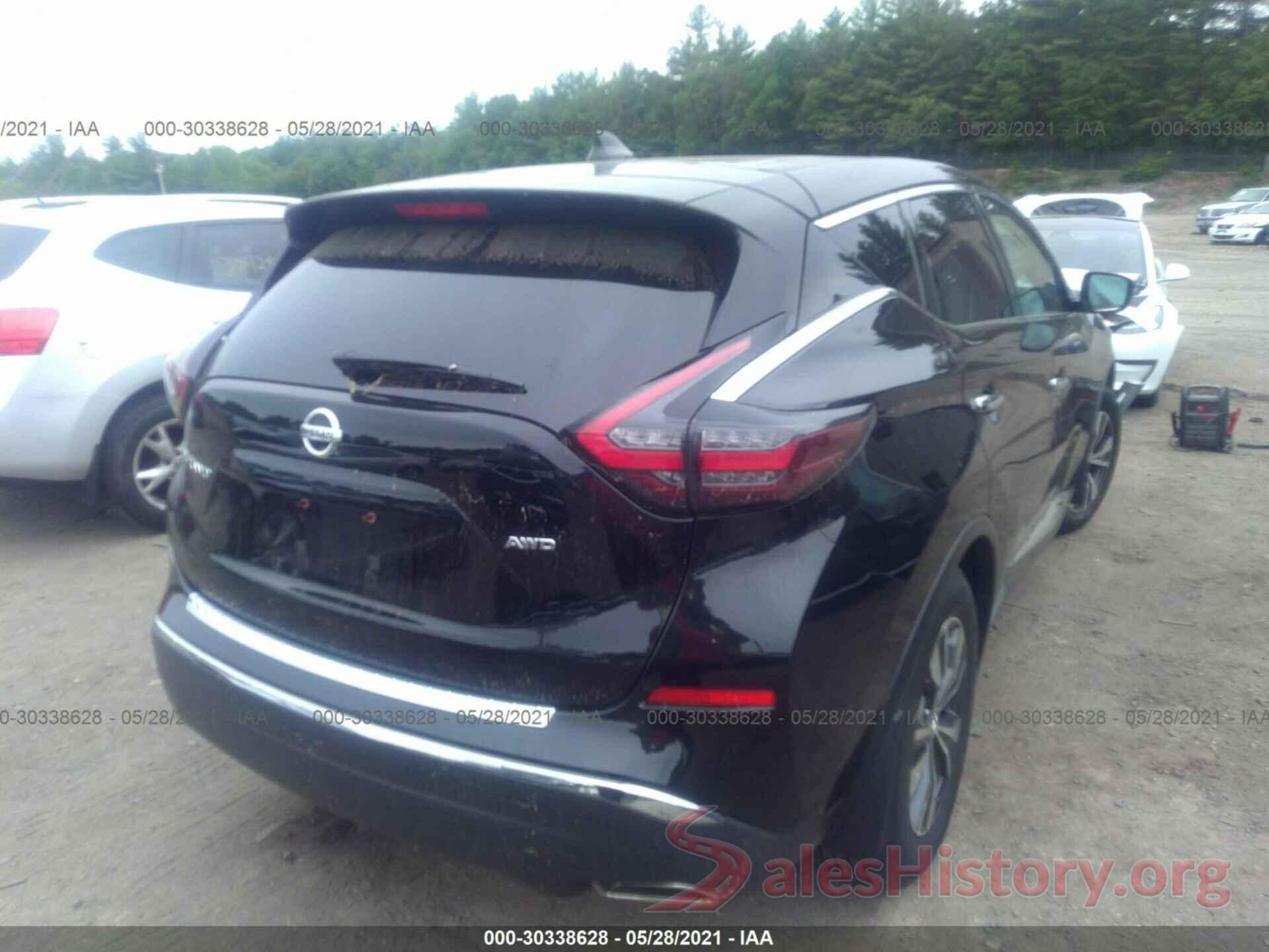 5N1AZ2MS2KN131823 2019 NISSAN MURANO