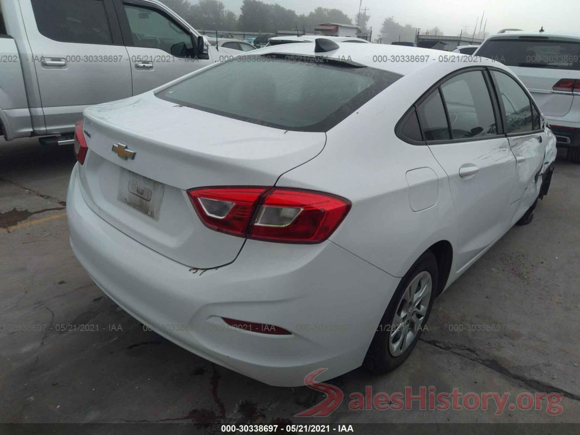 1G1BC5SM3K7127731 2019 CHEVROLET CRUZE