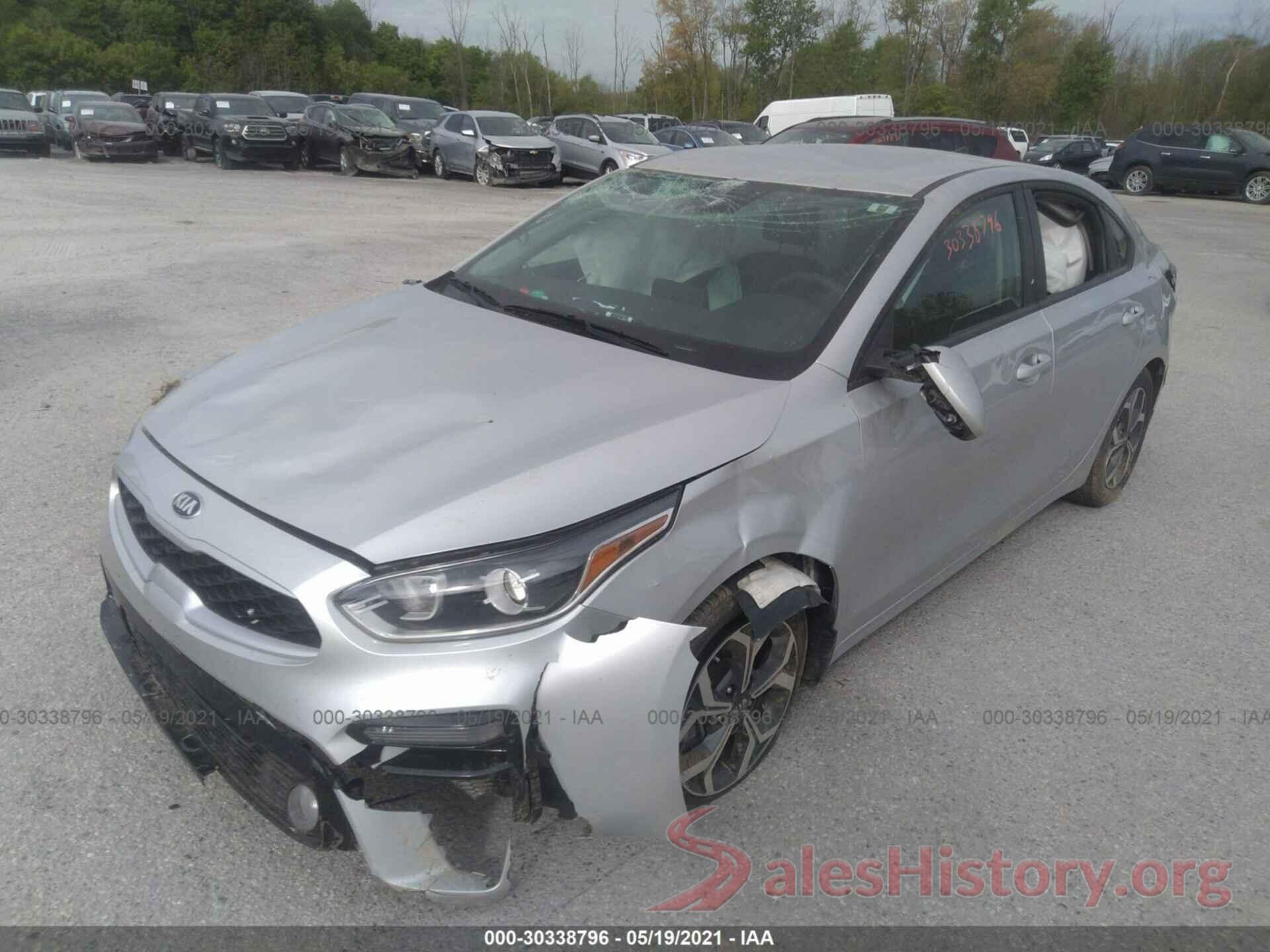 3KPF24AD6LE187916 2020 KIA FORTE