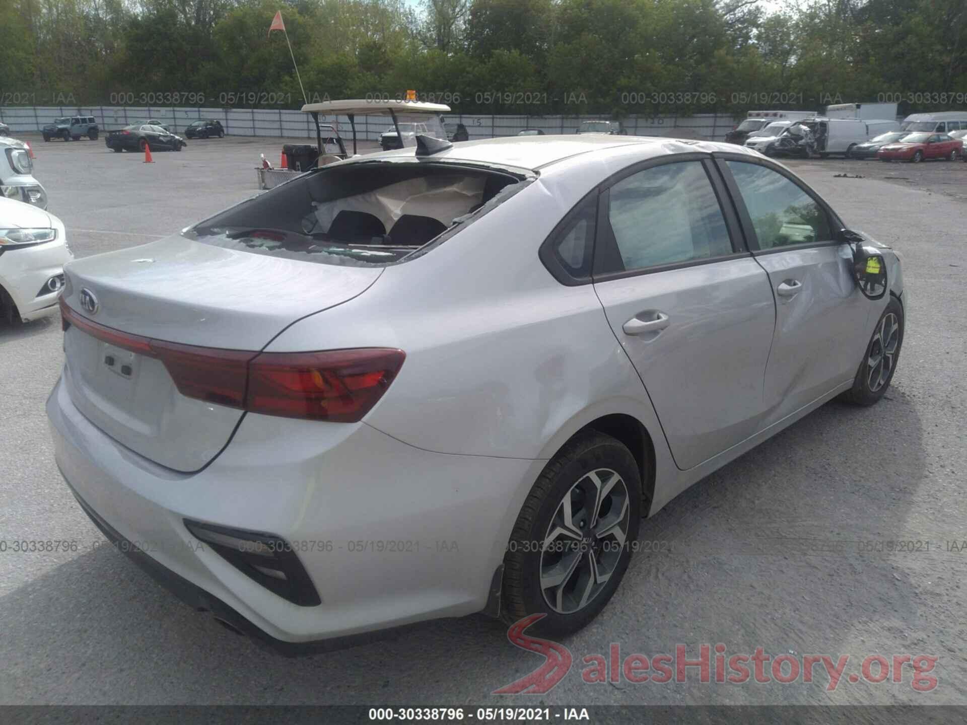 3KPF24AD6LE187916 2020 KIA FORTE