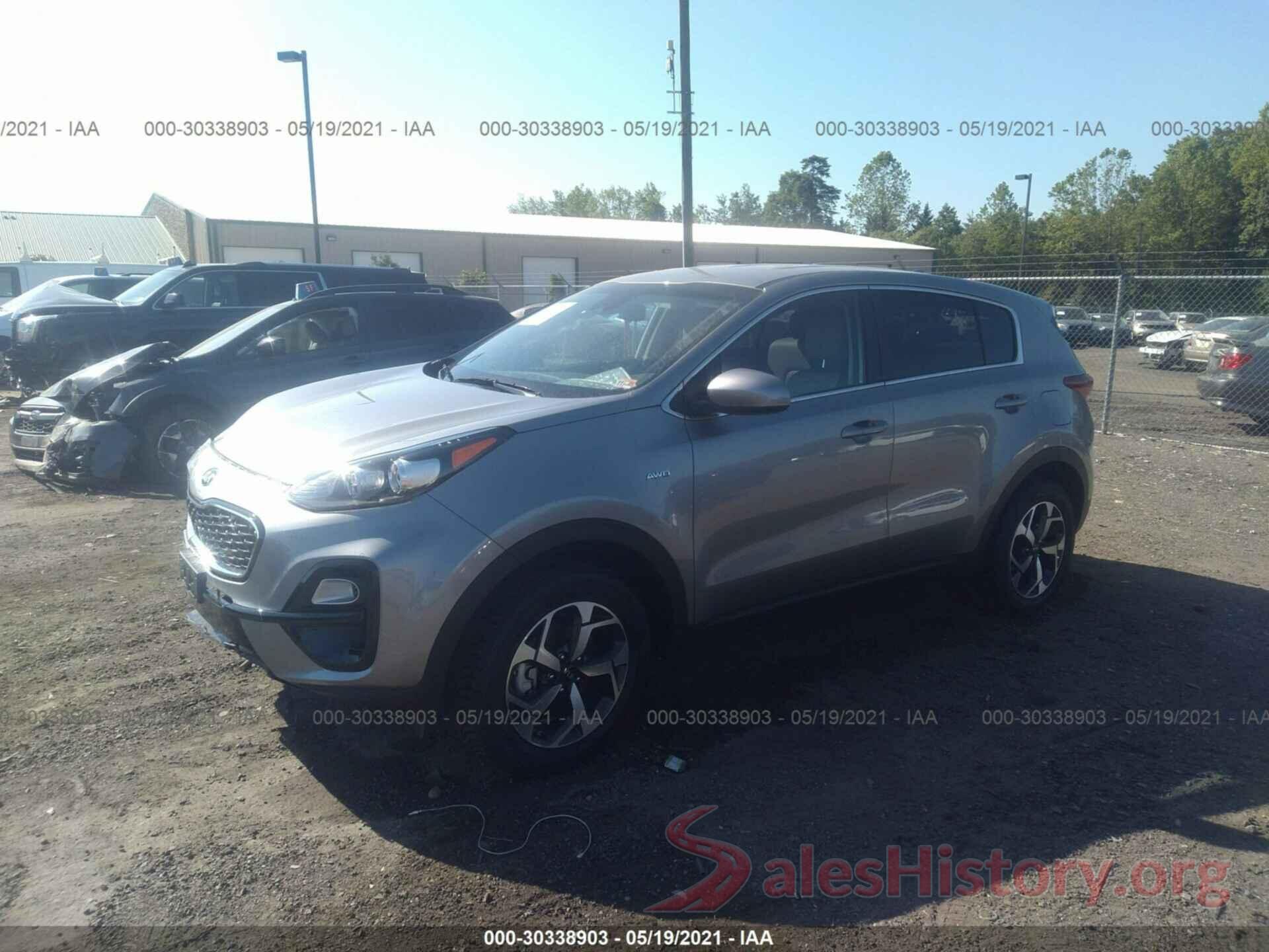 KNDPMCAC6M7896198 2021 KIA SPORTAGE