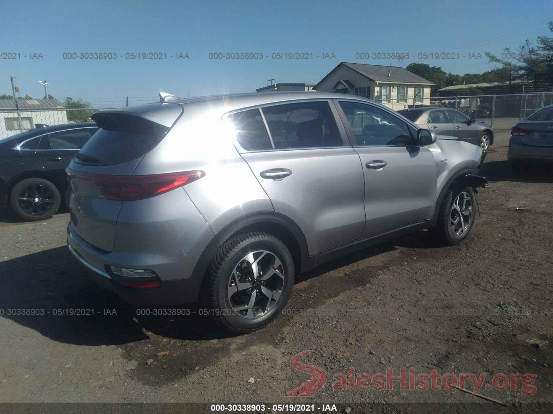 KNDPMCAC6M7896198 2021 KIA SPORTAGE