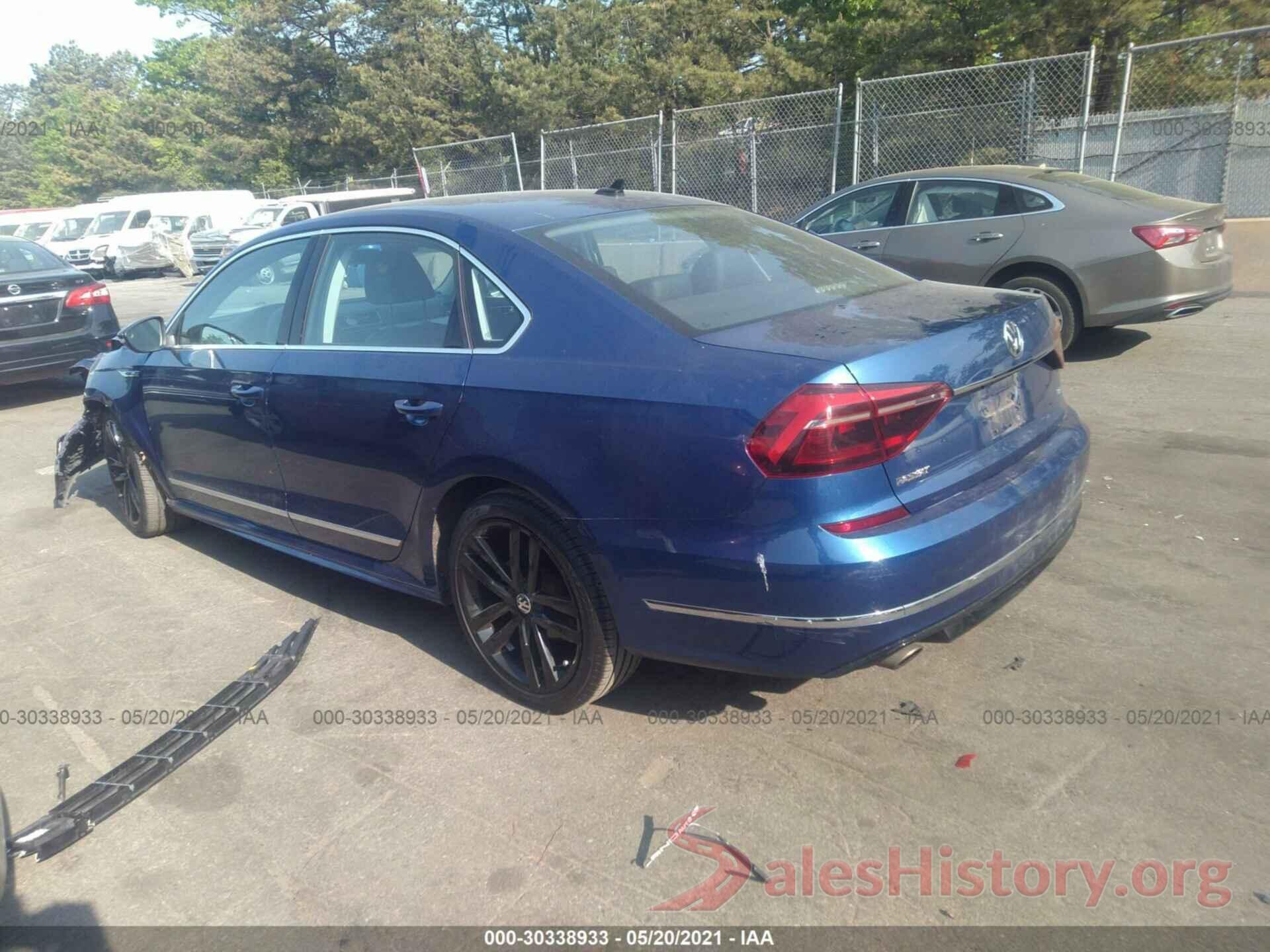 1VWDT7A31HC050360 2017 VOLKSWAGEN PASSAT