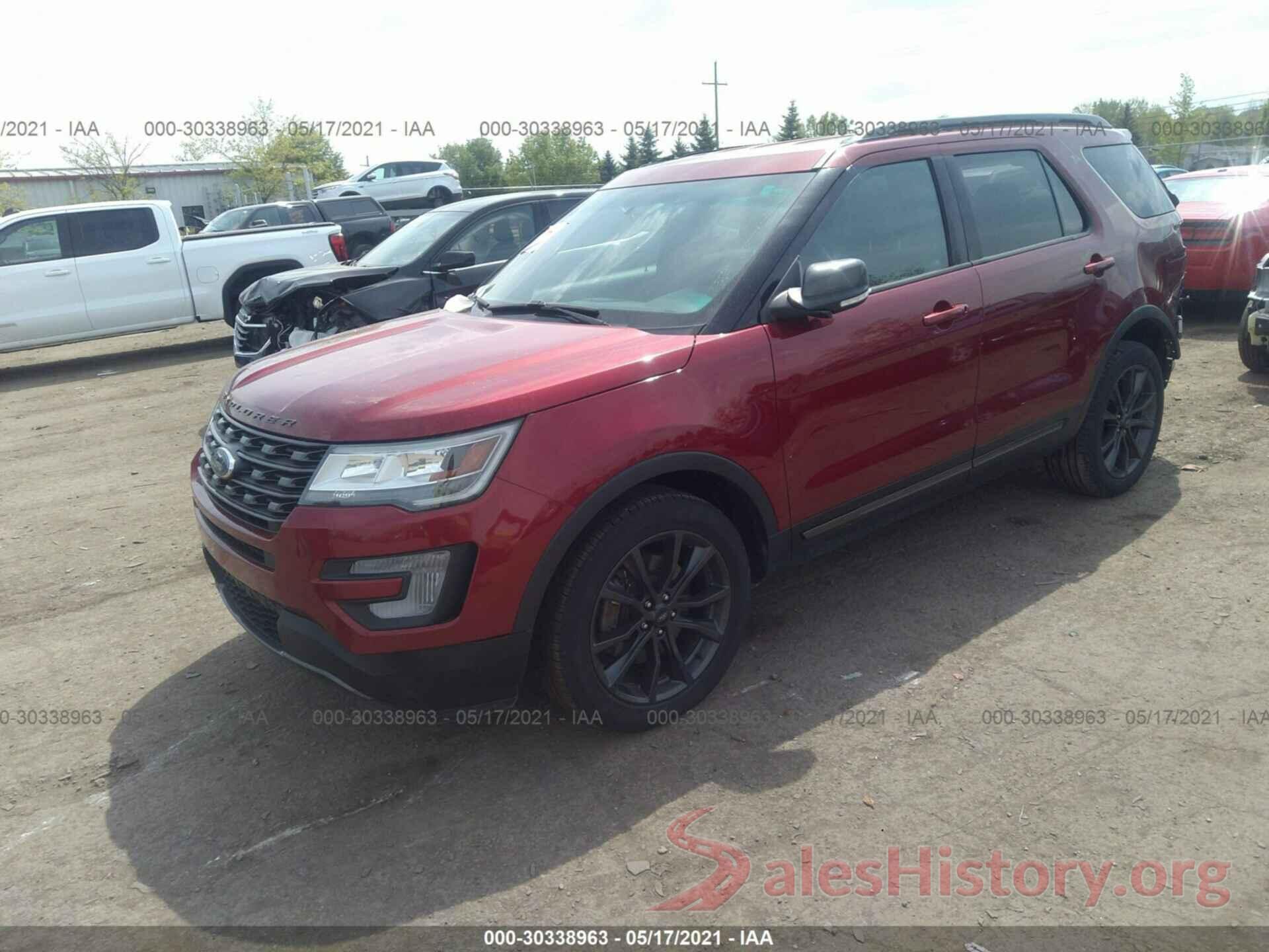 1FM5K8D84HGA42216 2017 FORD EXPLORER