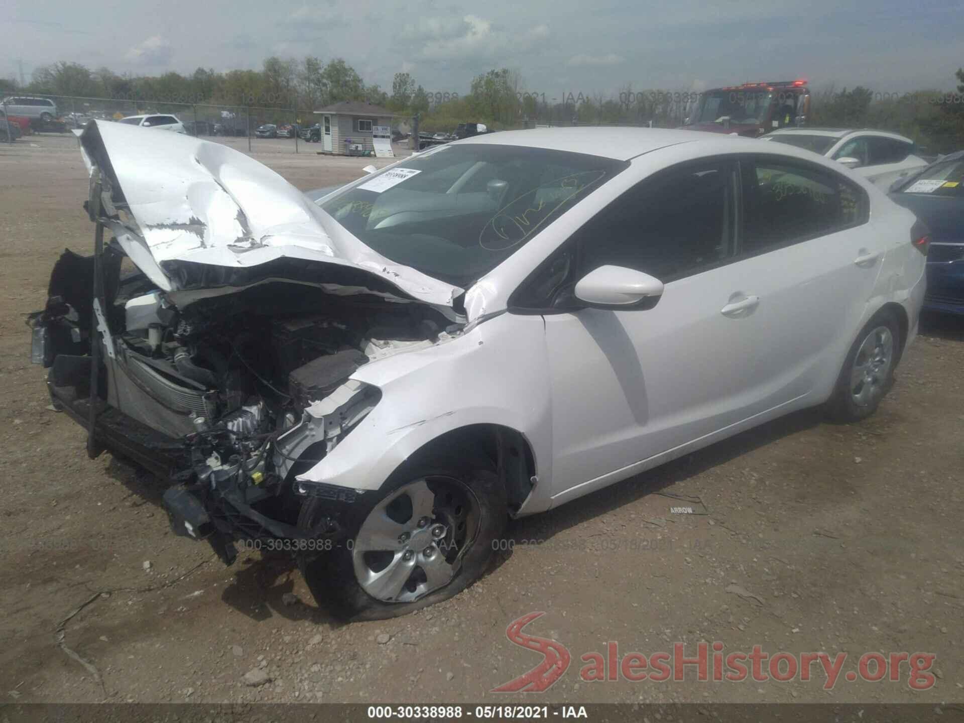 3KPFL4A77JE202217 2018 KIA FORTE