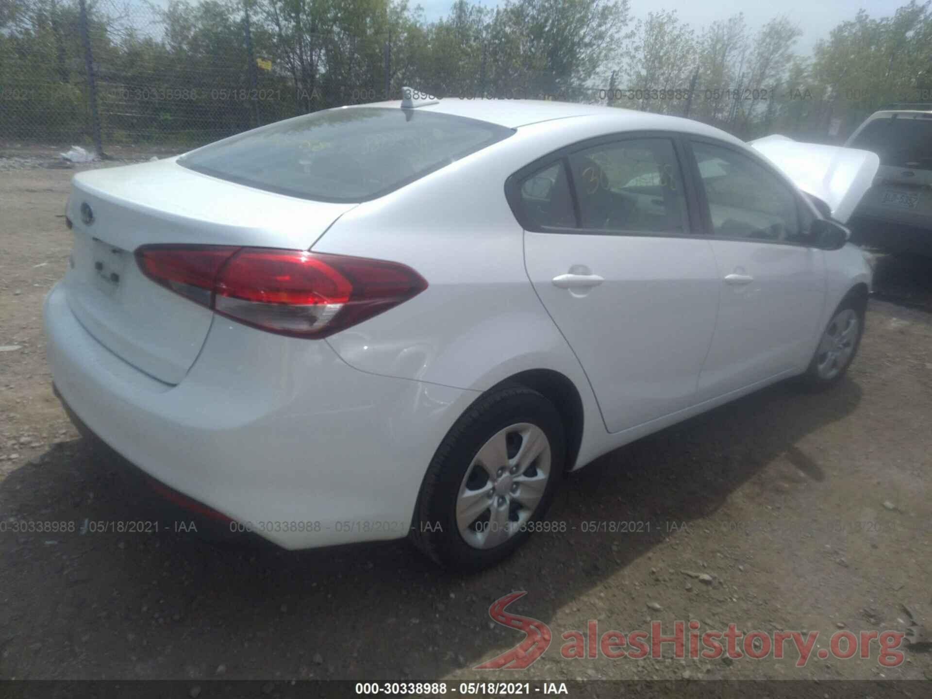 3KPFL4A77JE202217 2018 KIA FORTE