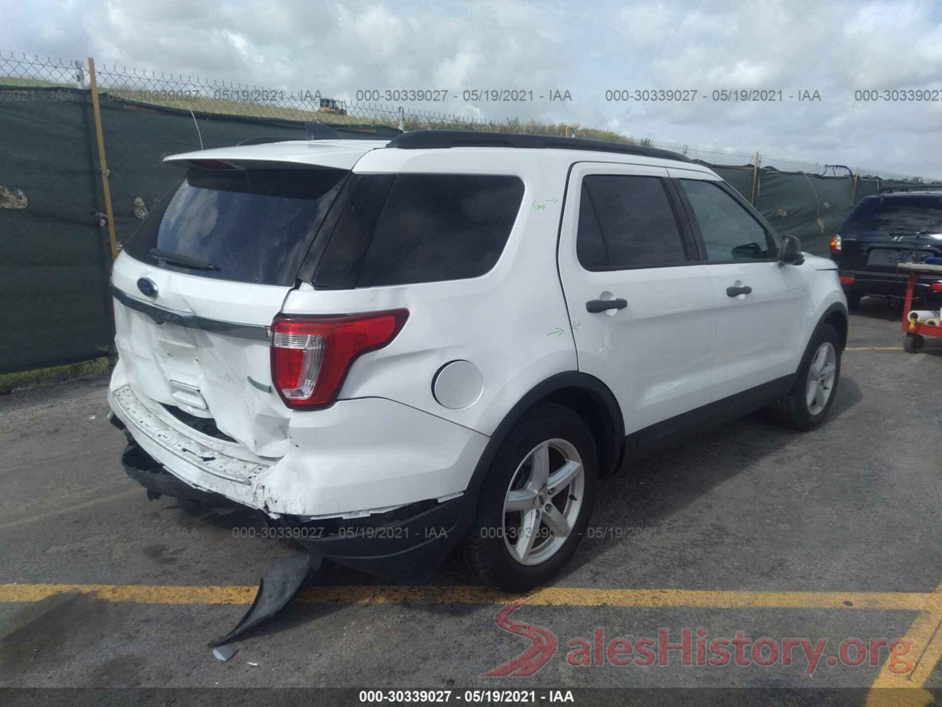 1FM5K7BH4JGC23061 2018 FORD EXPLORER