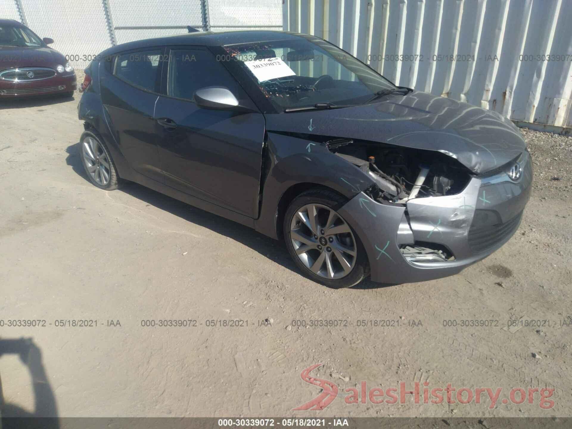 KMHTC6AD2HU306156 2017 HYUNDAI VELOSTER