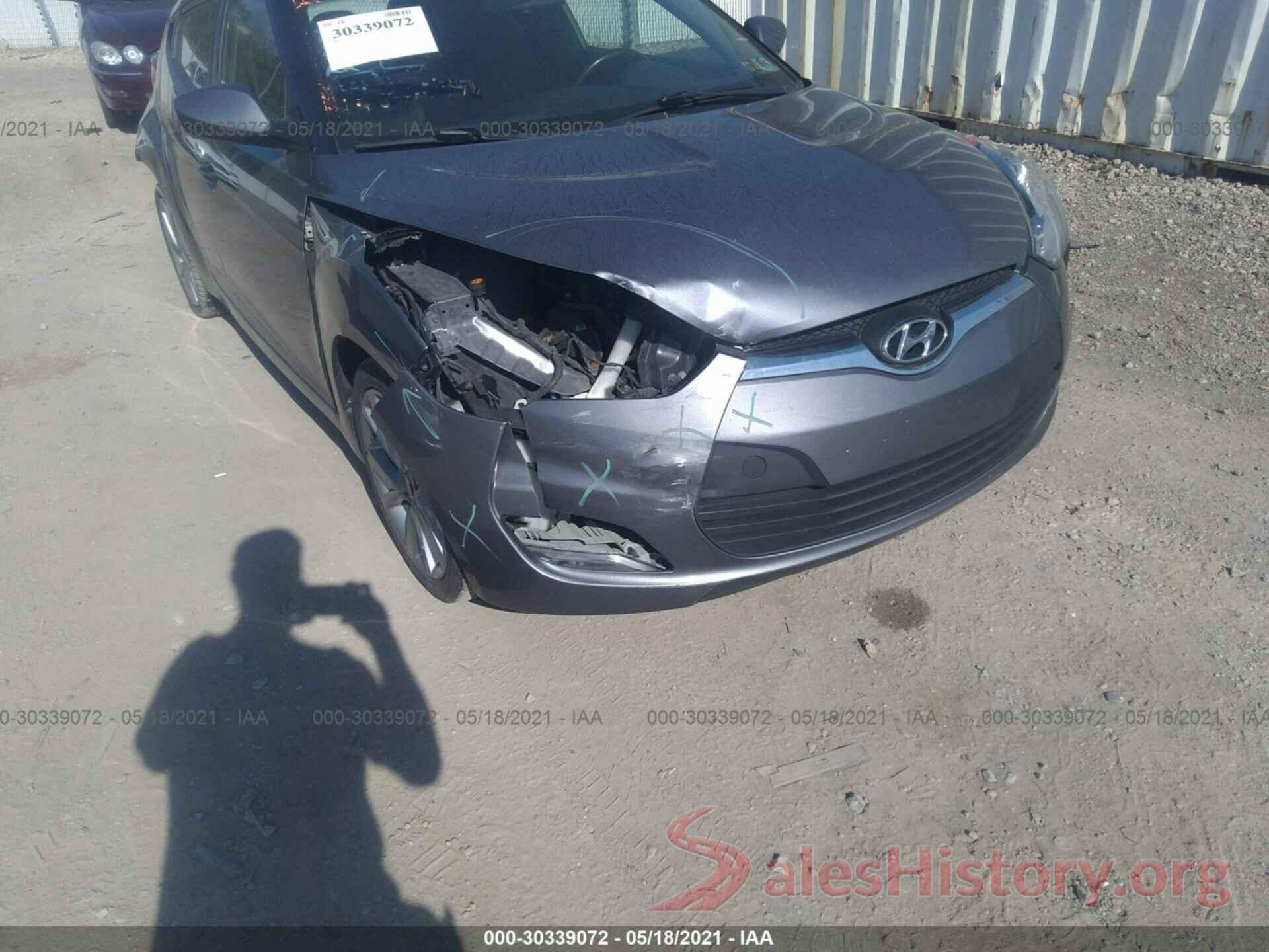 KMHTC6AD2HU306156 2017 HYUNDAI VELOSTER