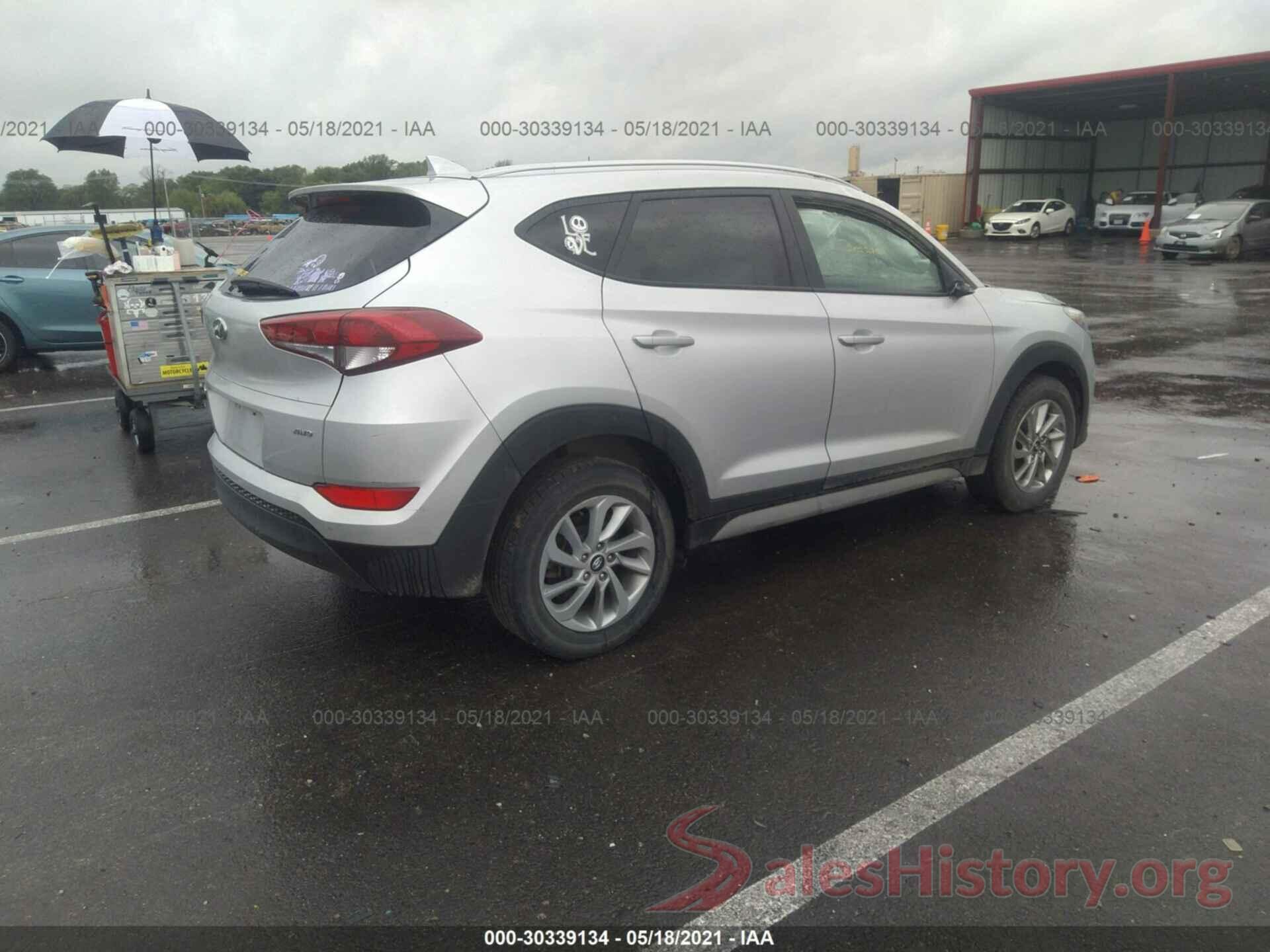 KM8J3CA4XJU771392 2018 HYUNDAI TUCSON