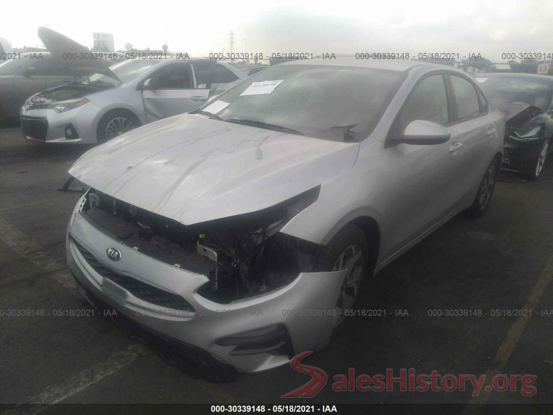 3KPF24AD7ME267727 2021 KIA FORTE