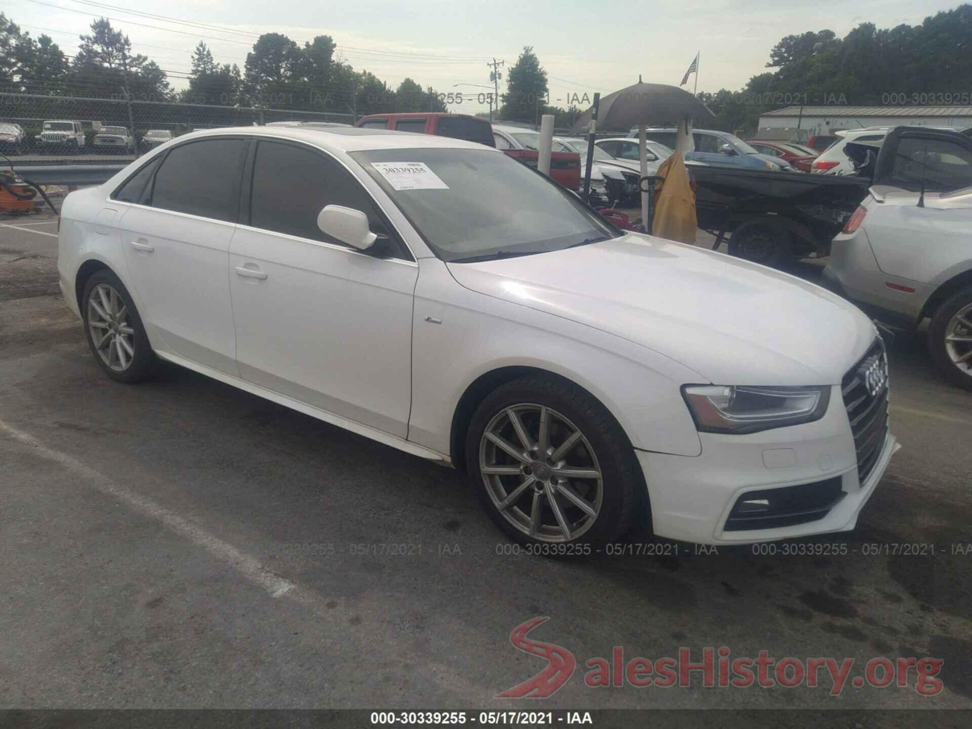 WAUAFAFL1GN002991 2016 AUDI A4