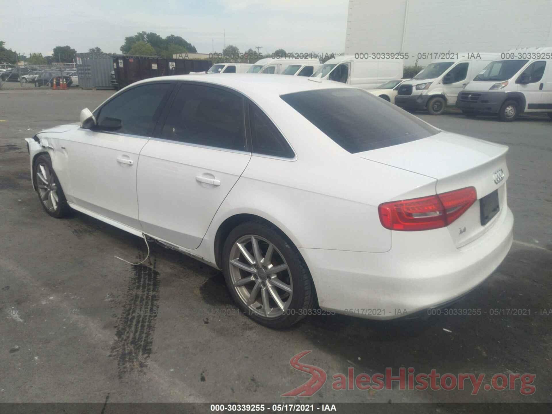 WAUAFAFL1GN002991 2016 AUDI A4