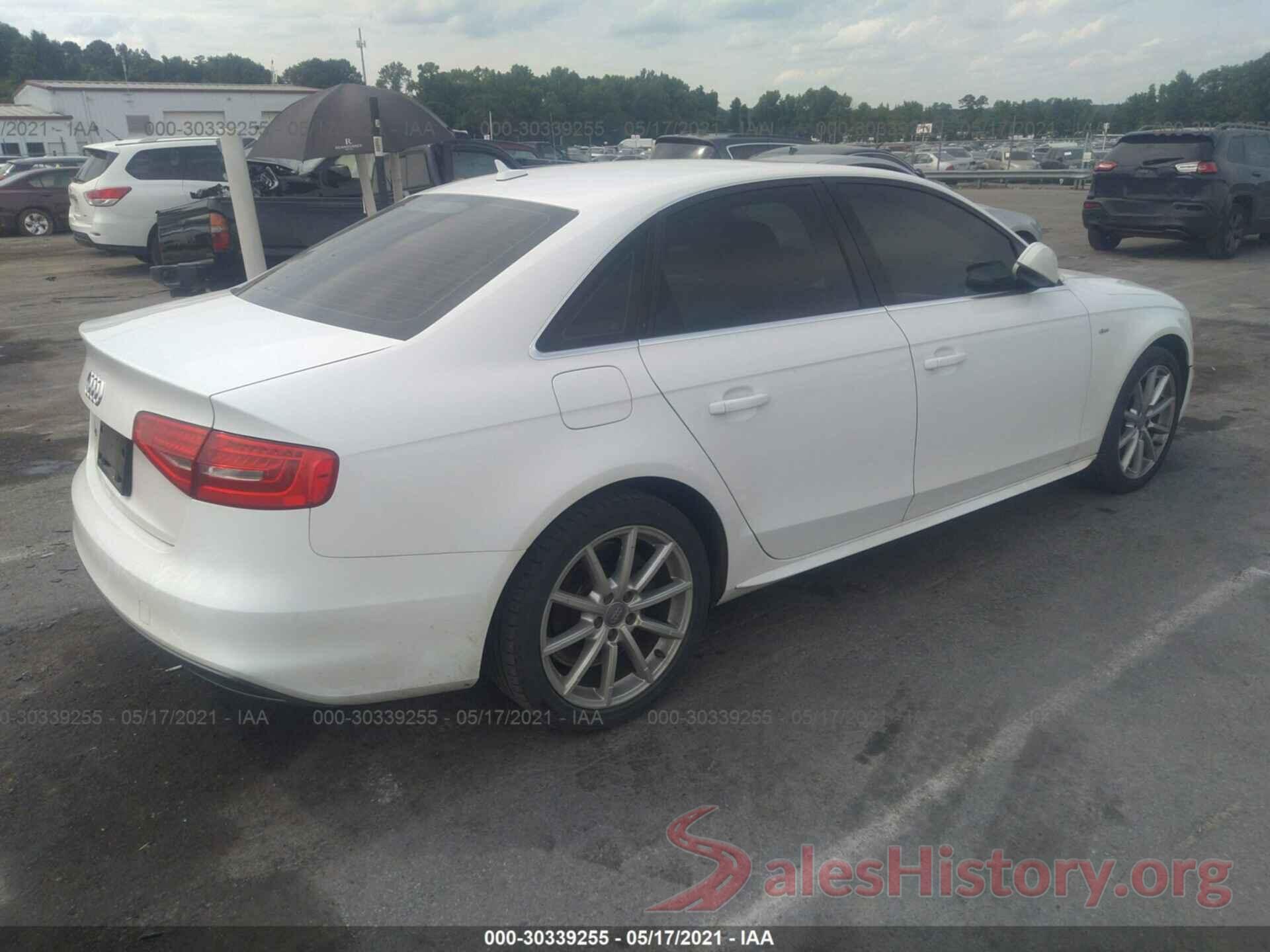 WAUAFAFL1GN002991 2016 AUDI A4