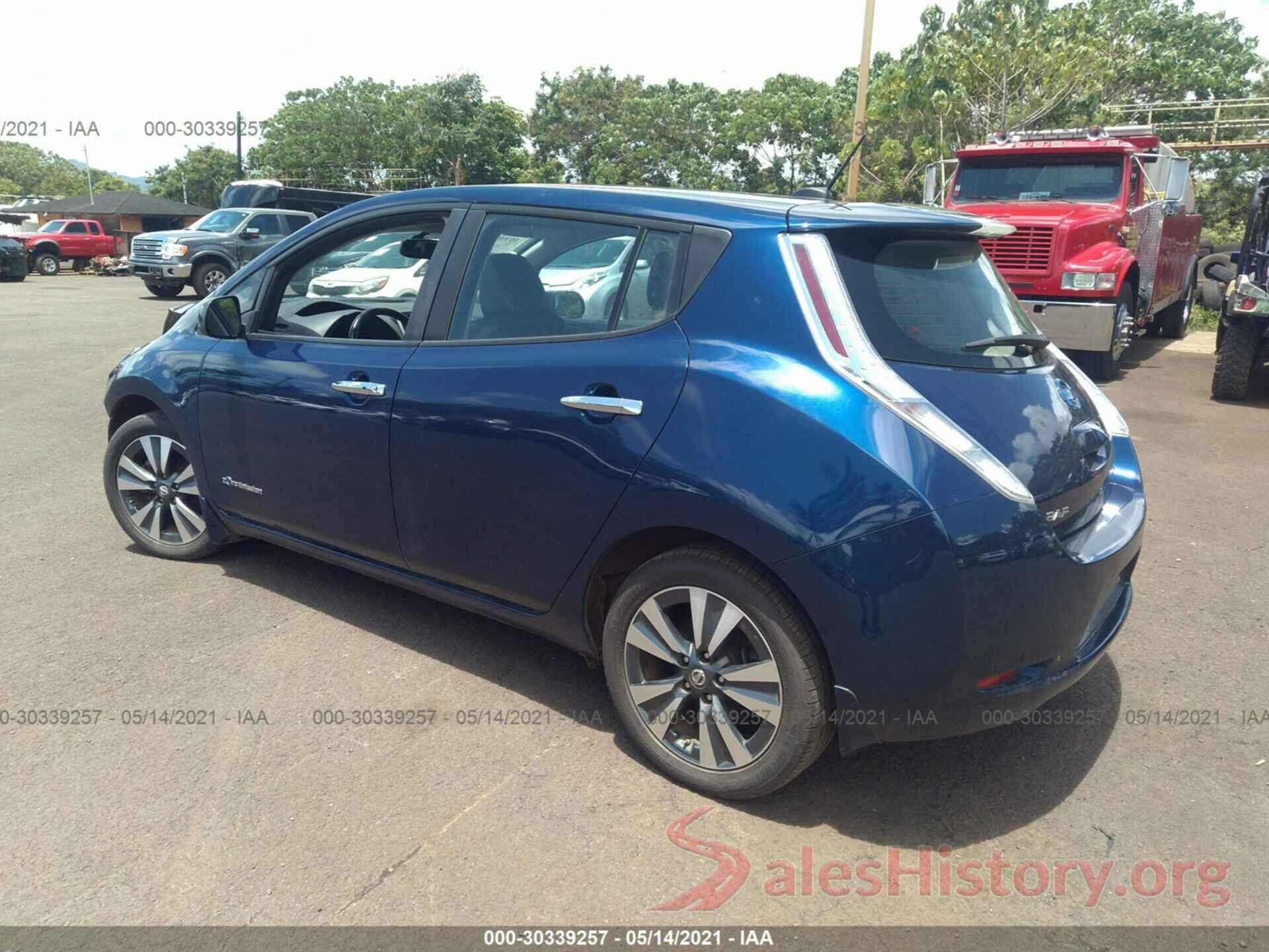 1N4BZ0CP7GC303234 2016 NISSAN LEAF