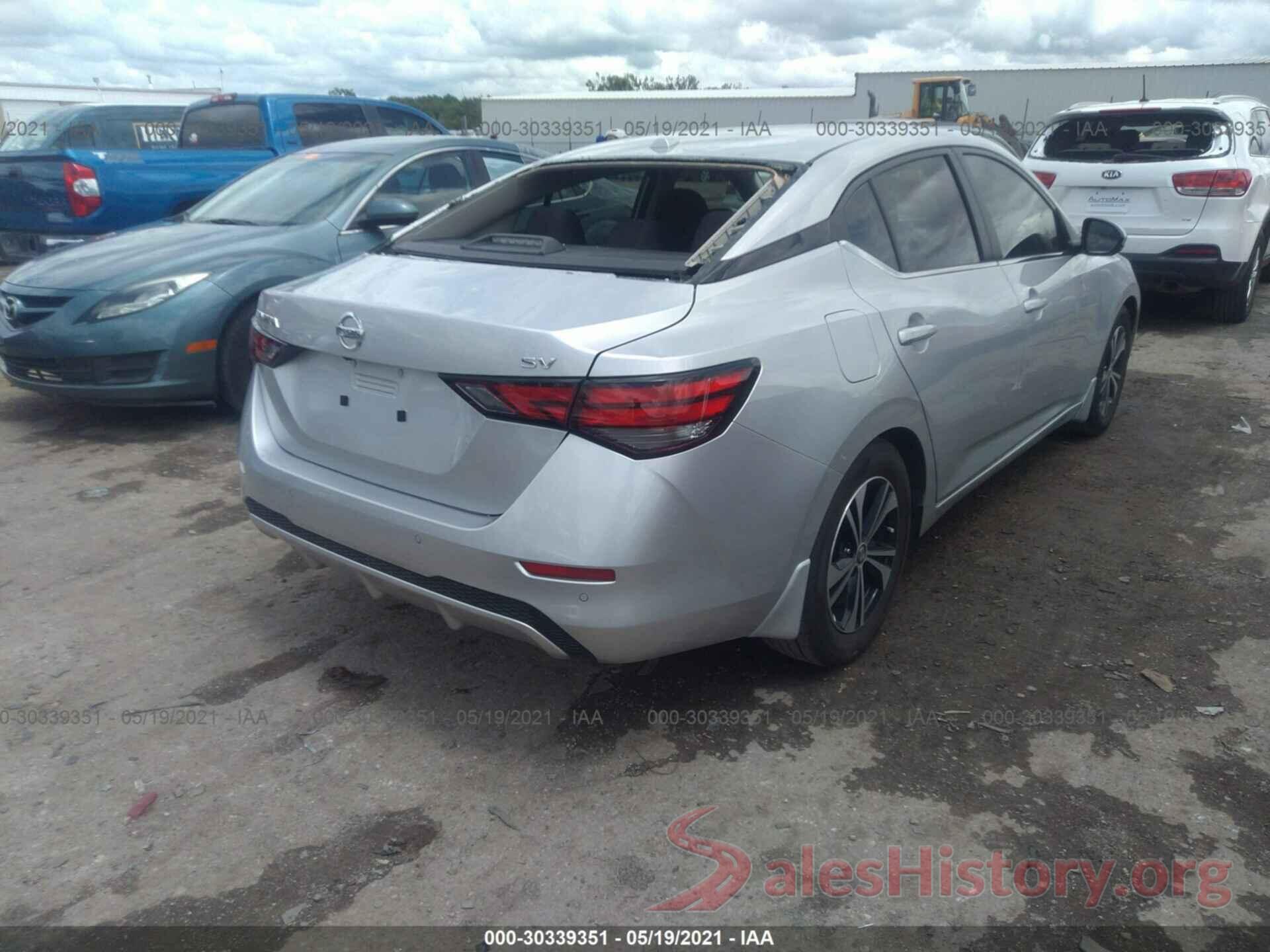 3N1AB8CV9LY288019 2020 NISSAN SENTRA