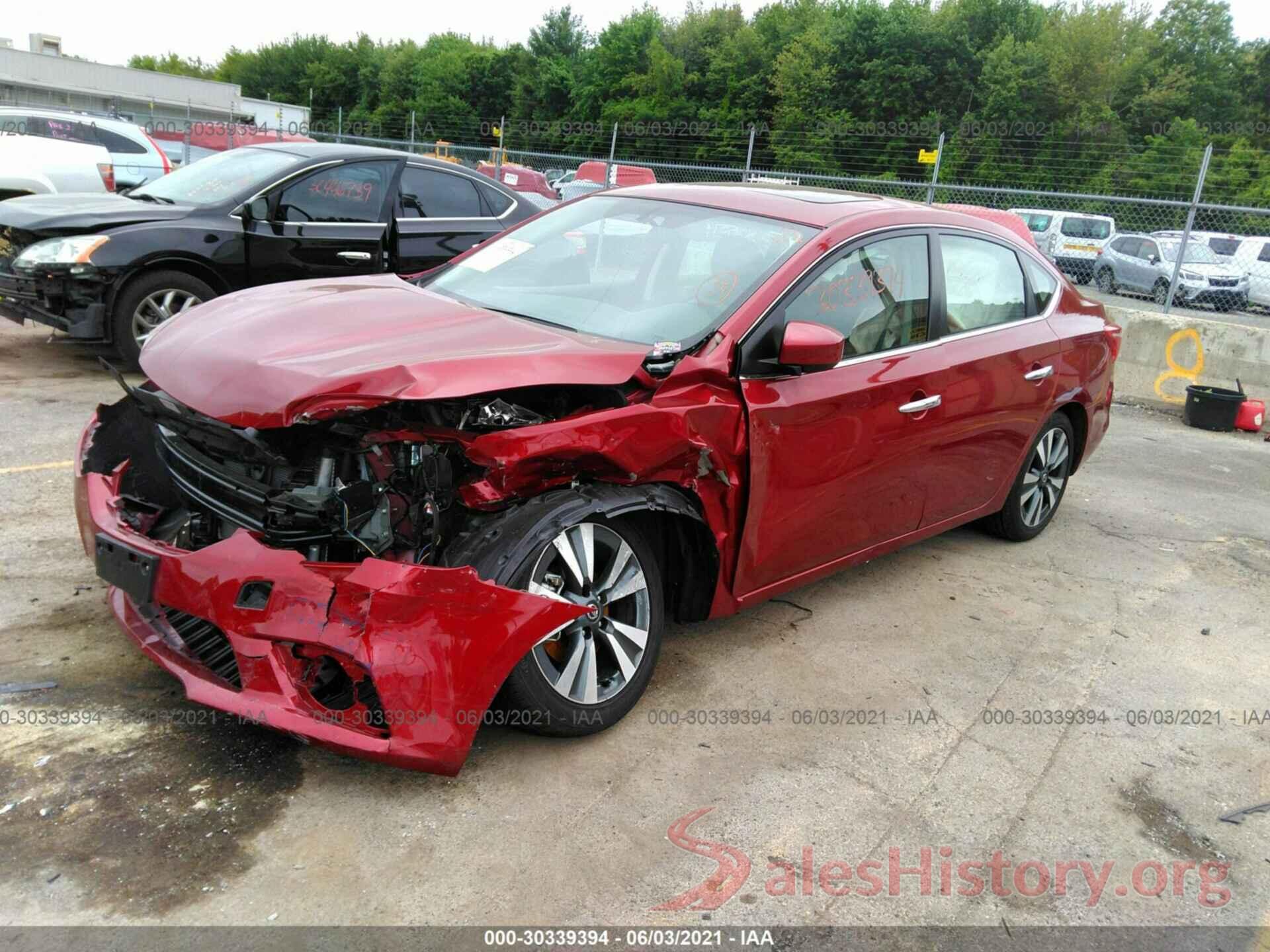 3N1AB7AP2KY391649 2019 NISSAN SENTRA