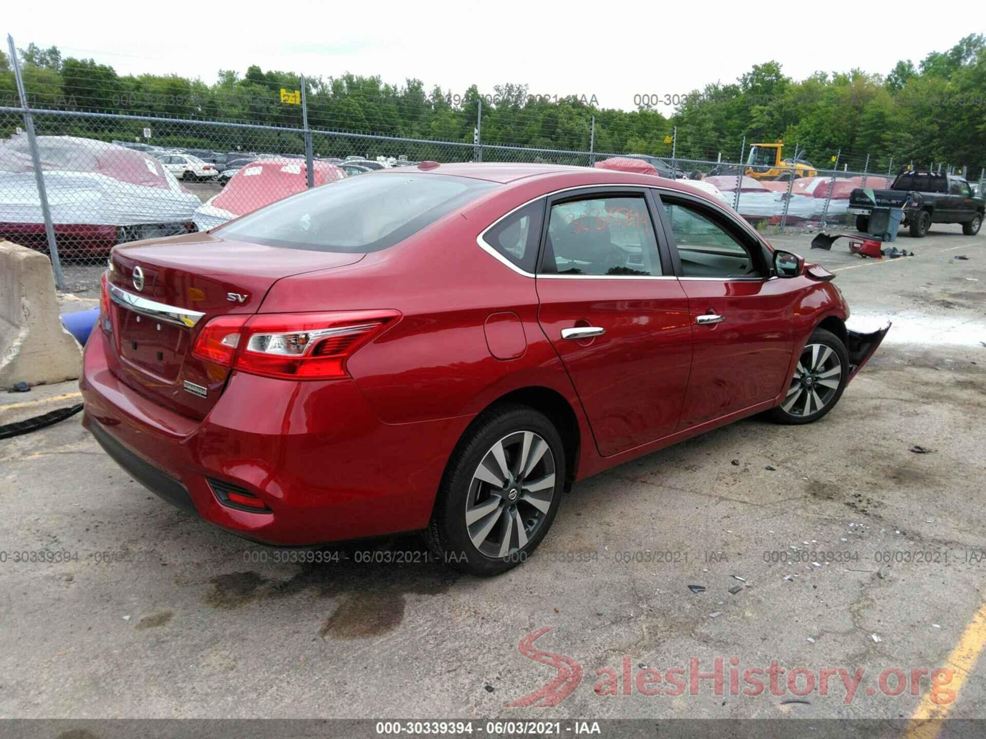 3N1AB7AP2KY391649 2019 NISSAN SENTRA