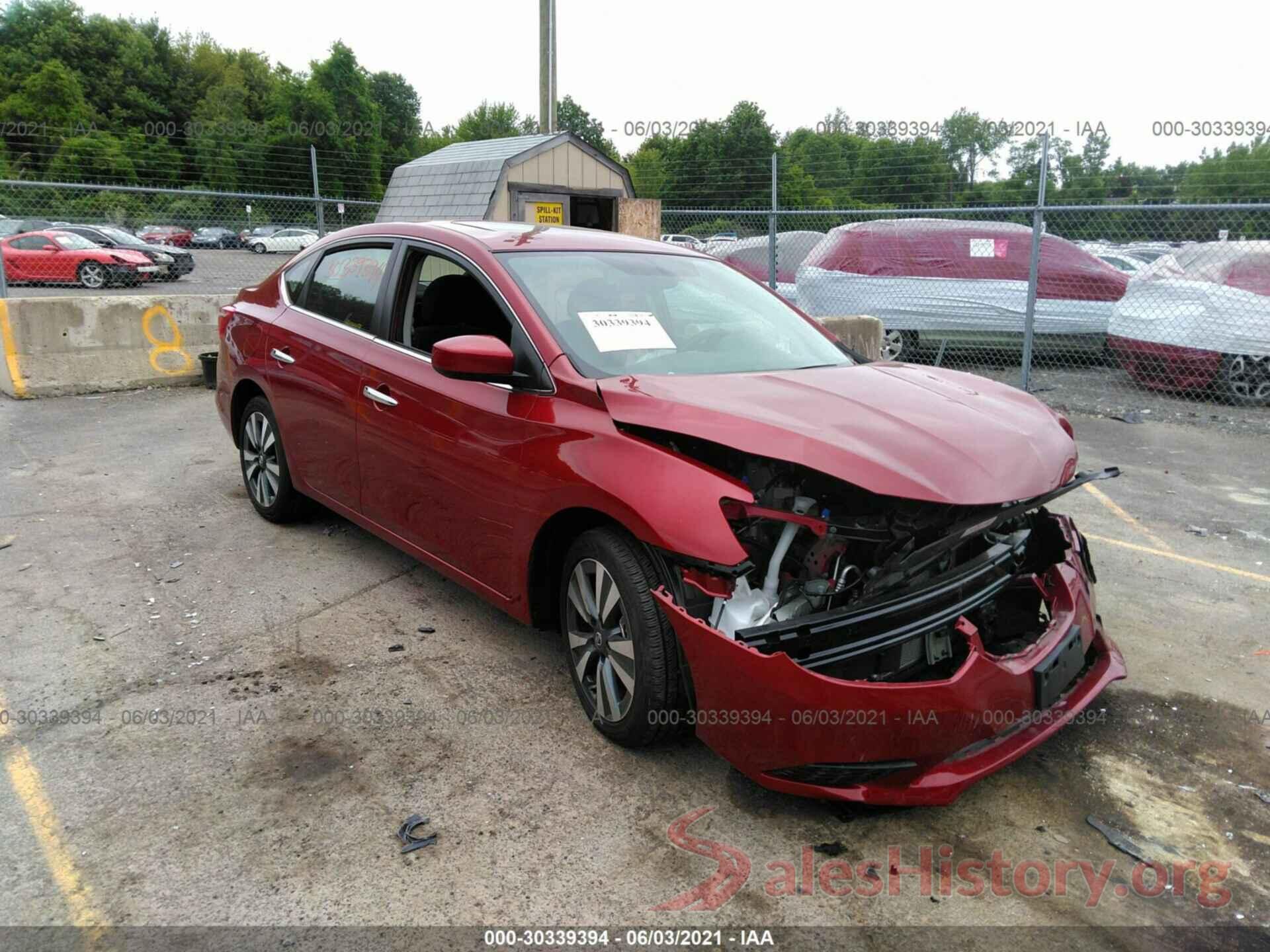 3N1AB7AP2KY391649 2019 NISSAN SENTRA