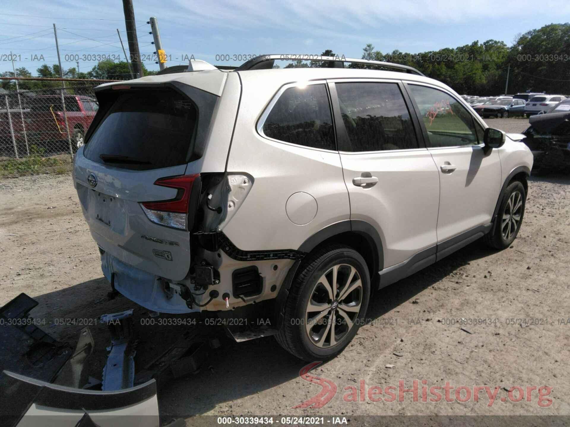 JF2SKASC8KH456124 2019 SUBARU FORESTER