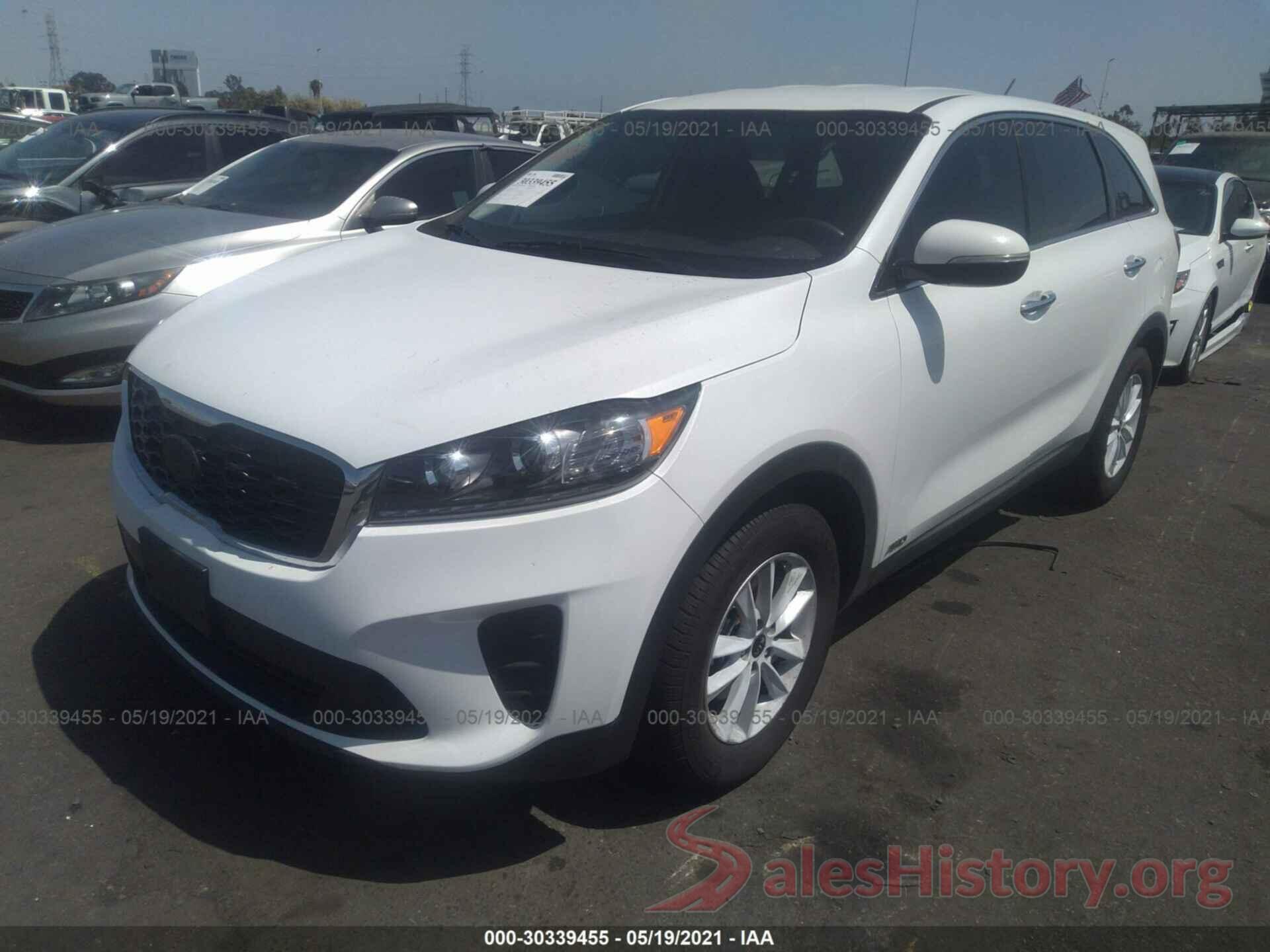 5XYPGDA51KG469378 2019 KIA SORENTO