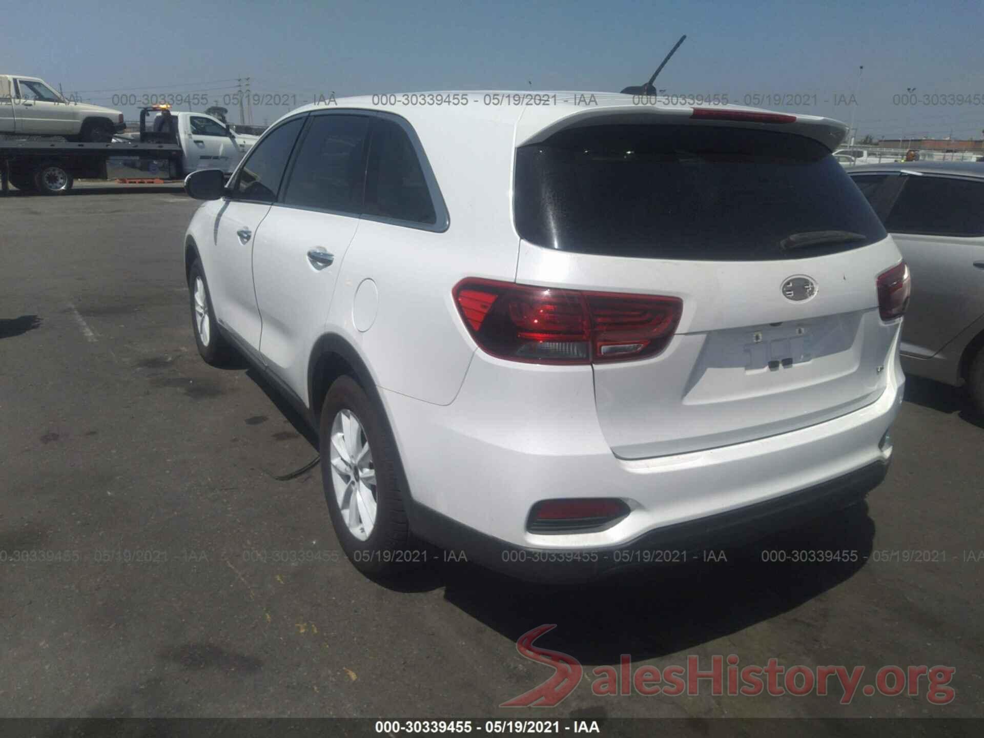 5XYPGDA51KG469378 2019 KIA SORENTO