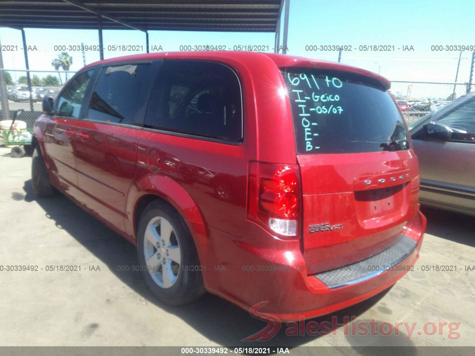 2C4RDGBG1GR155655 2016 DODGE GRAND CARAVAN