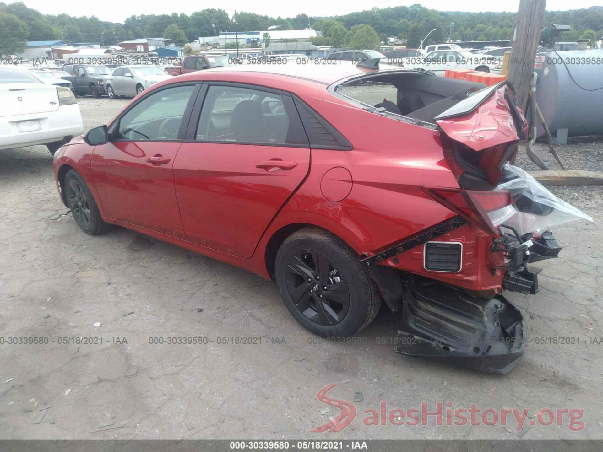 5NPLS4AG3MH023517 2021 HYUNDAI ELANTRA