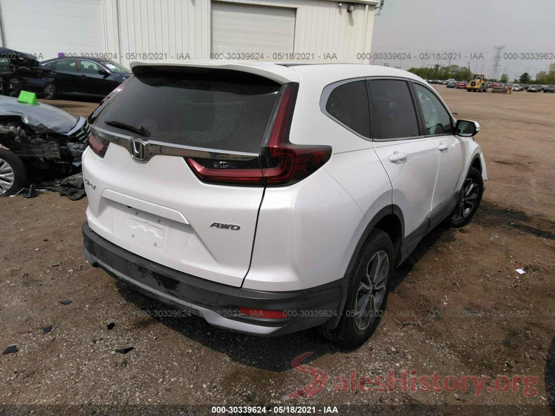 5J6RW2H5XML016383 2021 HONDA CR-V