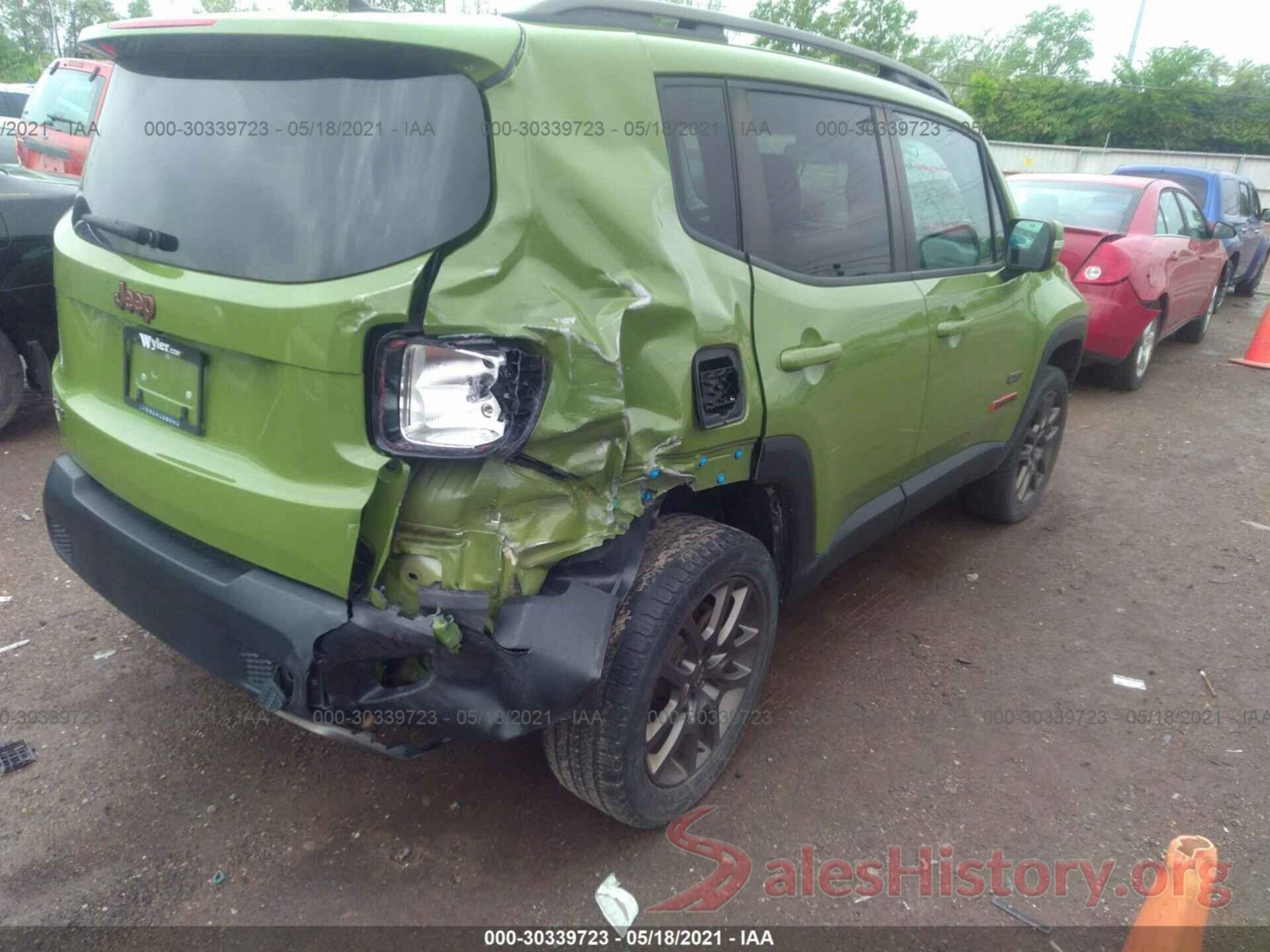 ZACCJBBT8GPD93277 2016 JEEP RENEGADE