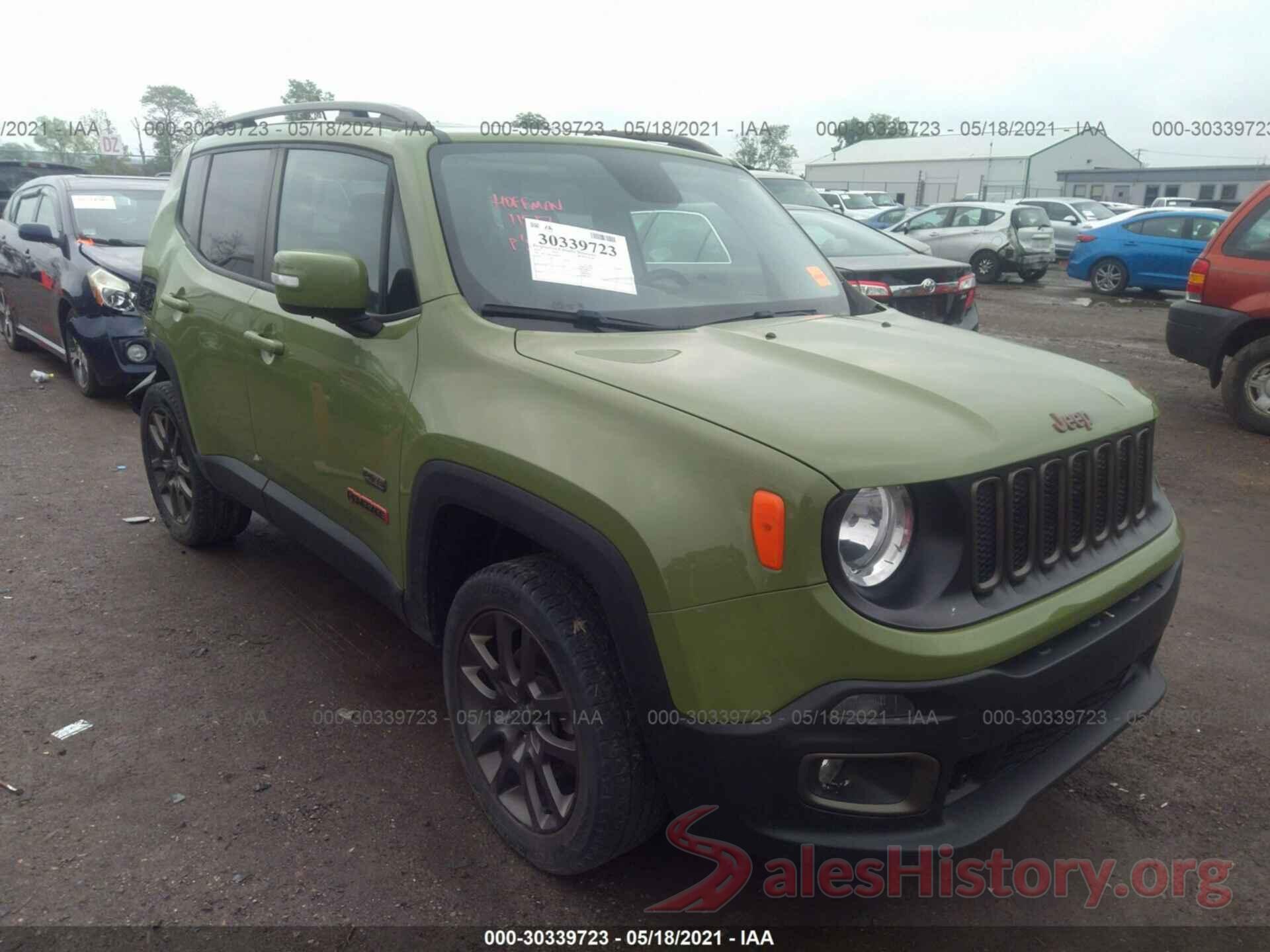 ZACCJBBT8GPD93277 2016 JEEP RENEGADE