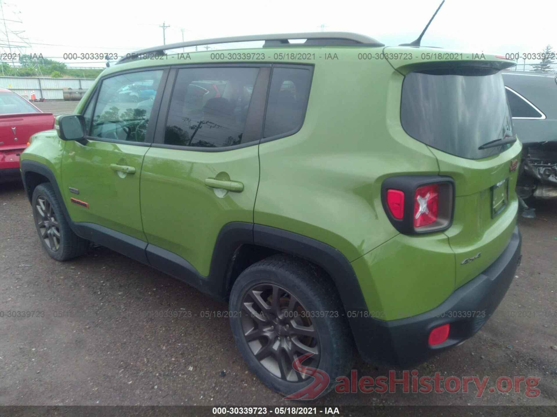 ZACCJBBT8GPD93277 2016 JEEP RENEGADE