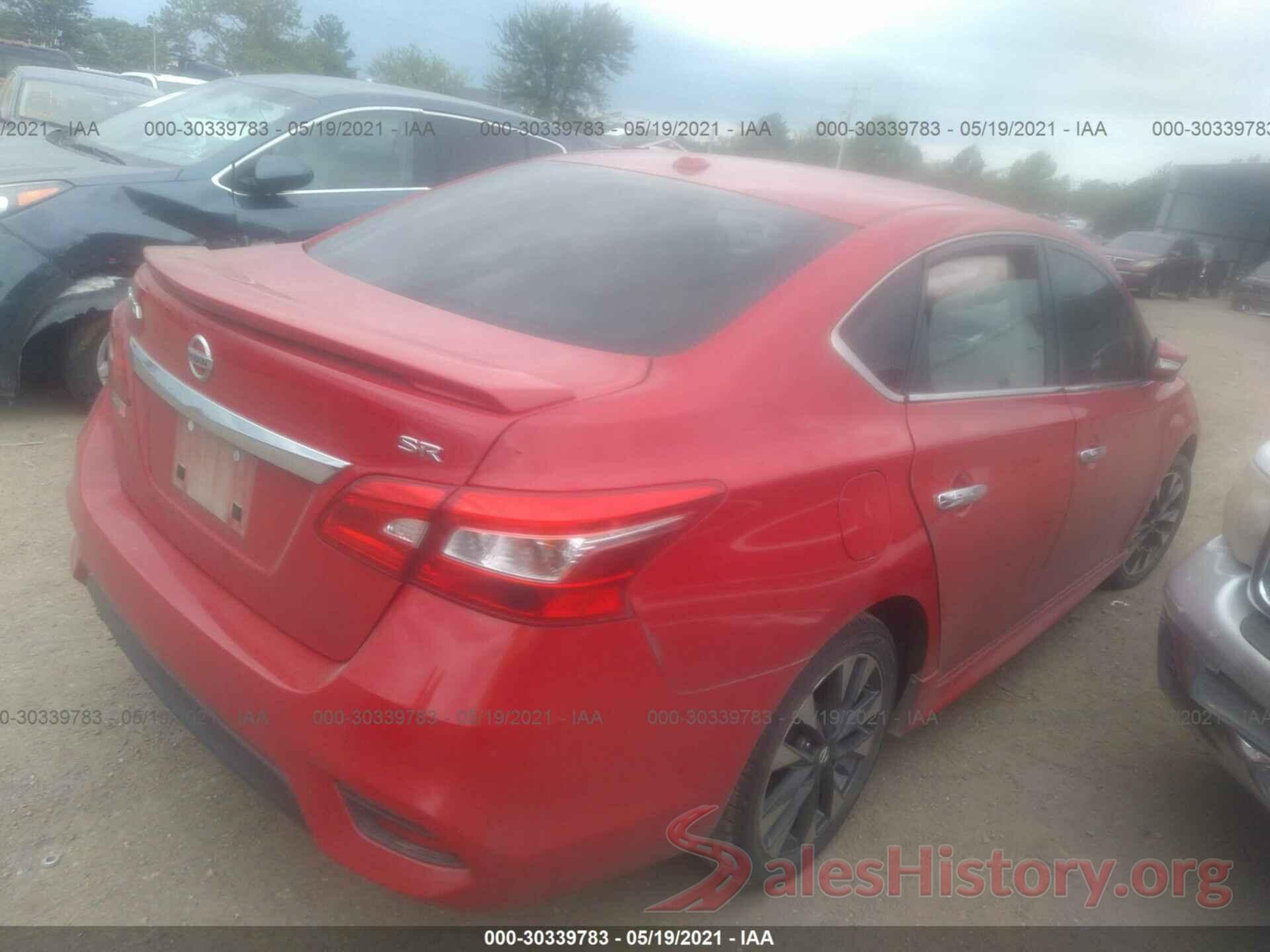 3N1AB7AP6JY308707 2018 NISSAN SENTRA