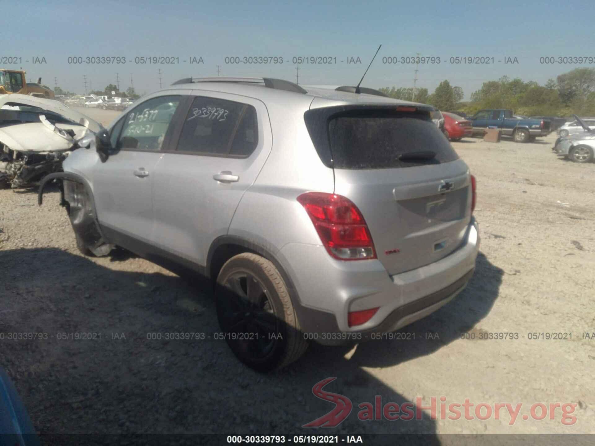 3GNCJLSB4LL323427 2020 CHEVROLET TRAX