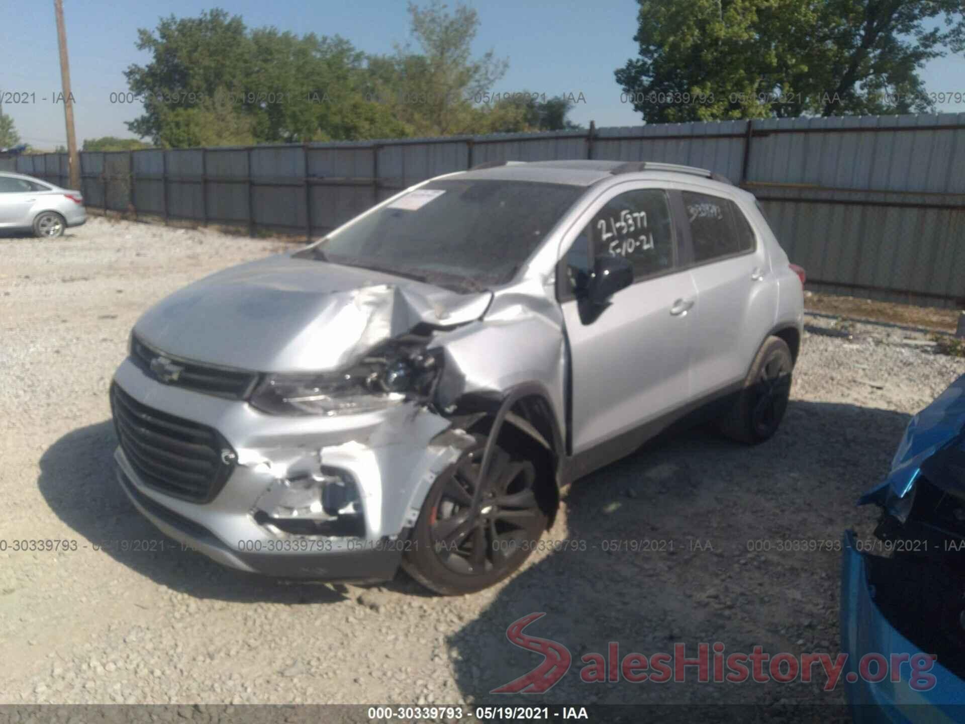 3GNCJLSB4LL323427 2020 CHEVROLET TRAX