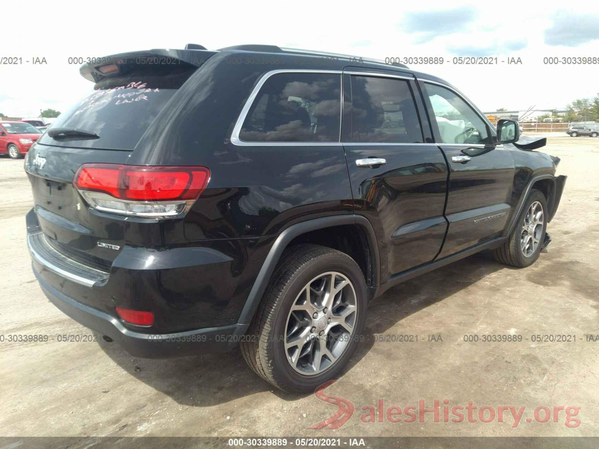 1C4RJFBG1LC242123 2020 JEEP GRAND CHEROKEE