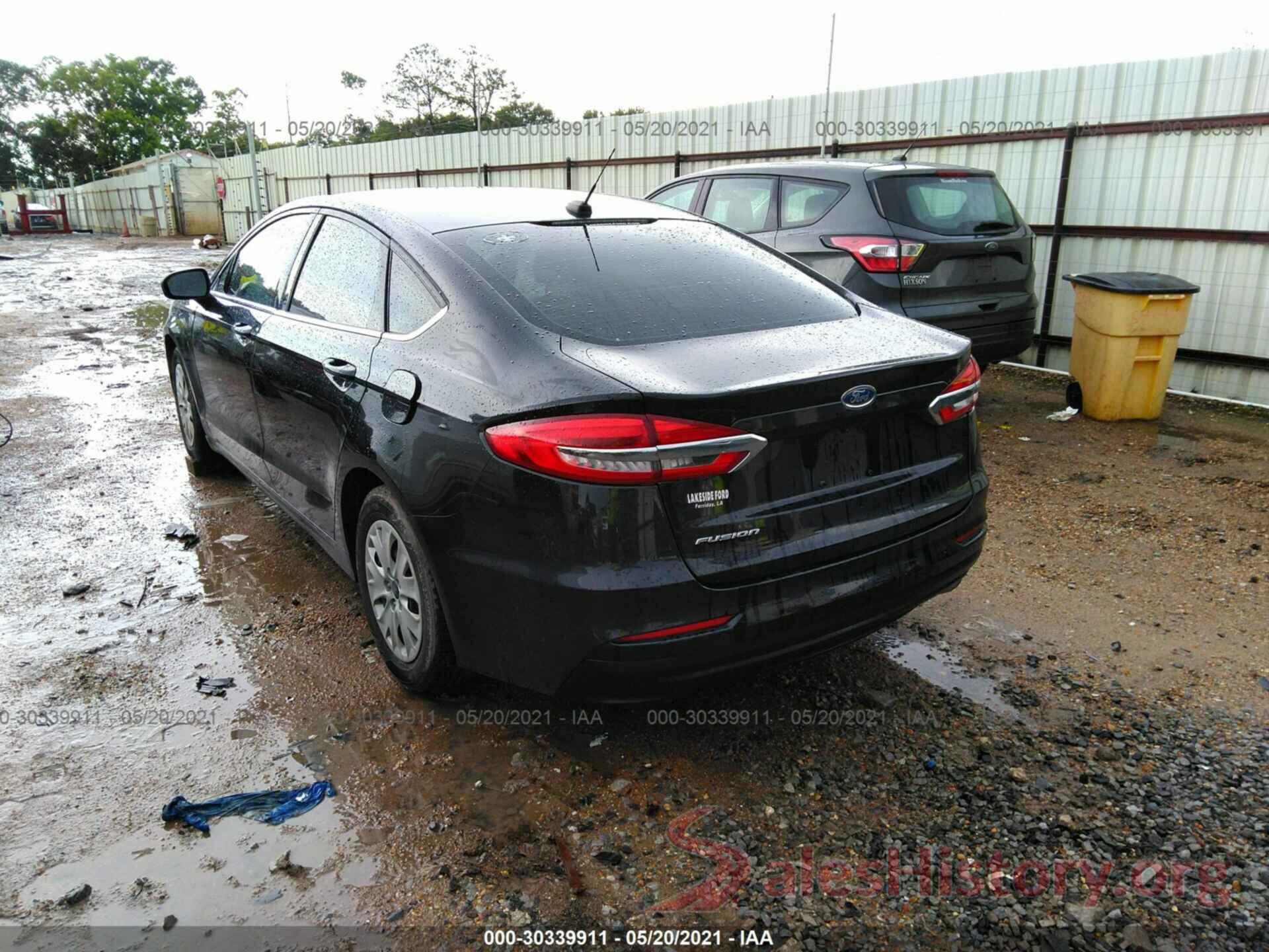 3FA6P0G78KR280719 2019 FORD FUSION