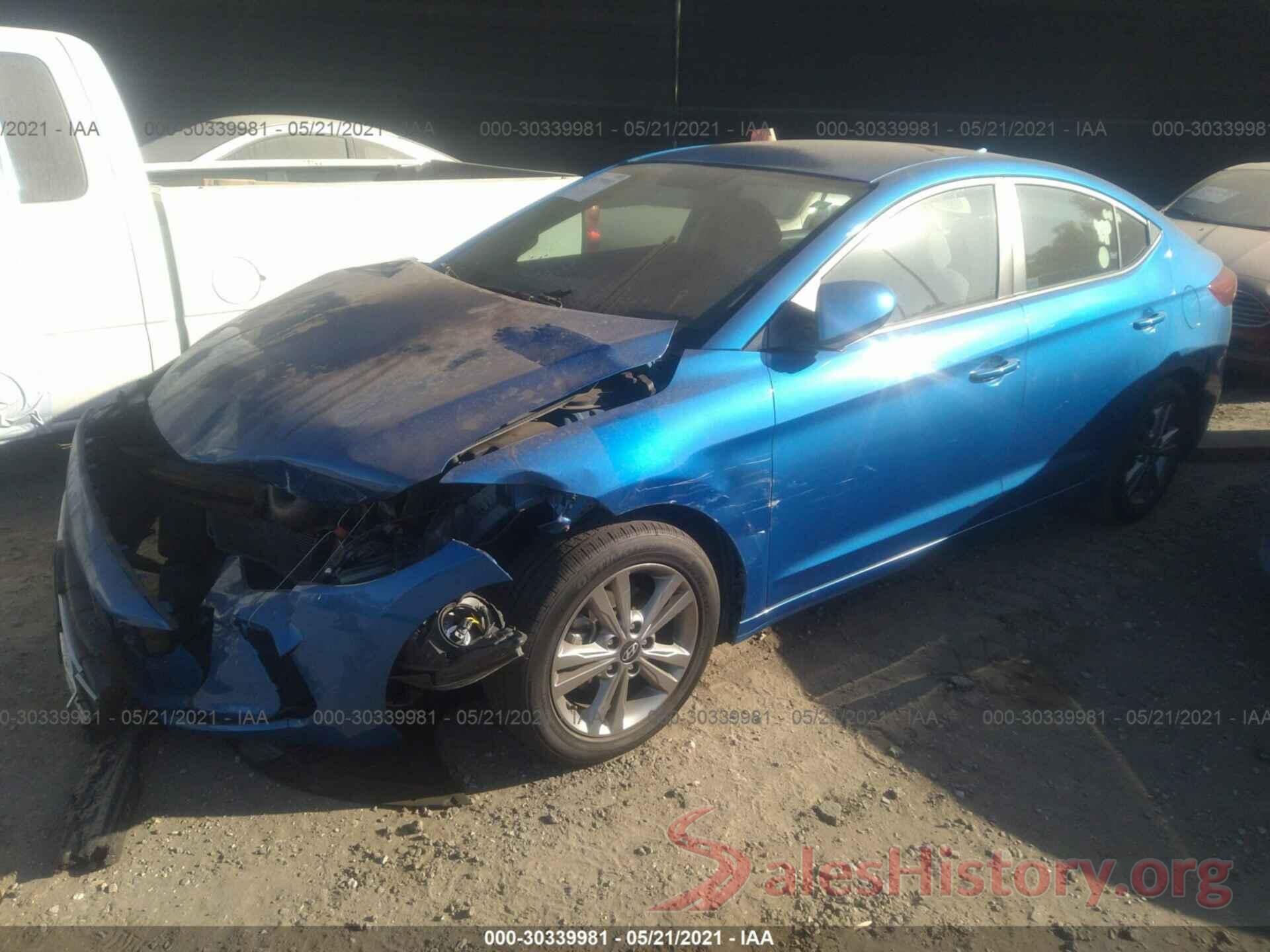 KMHD84LF2HU242130 2017 HYUNDAI ELANTRA