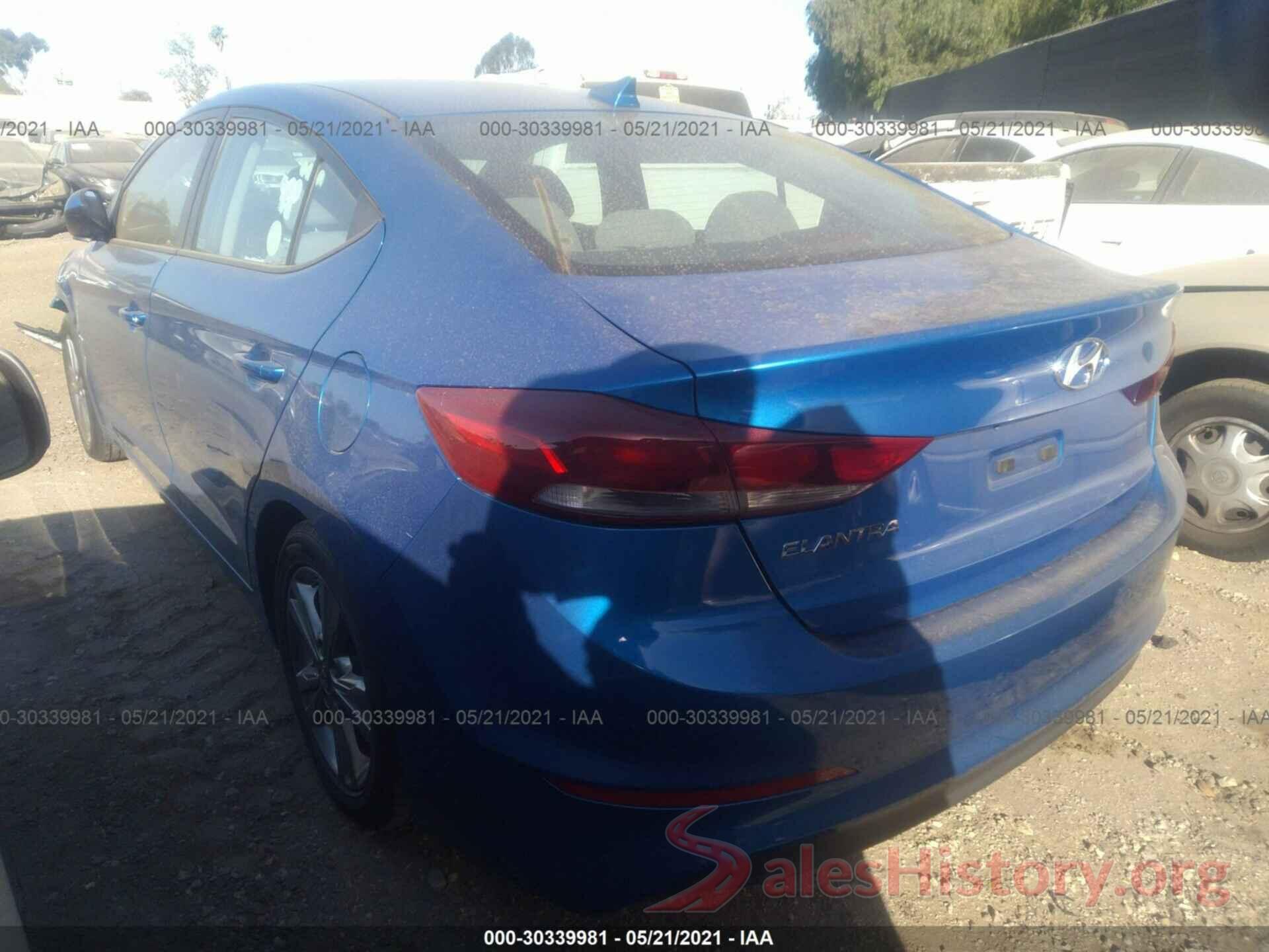 KMHD84LF2HU242130 2017 HYUNDAI ELANTRA