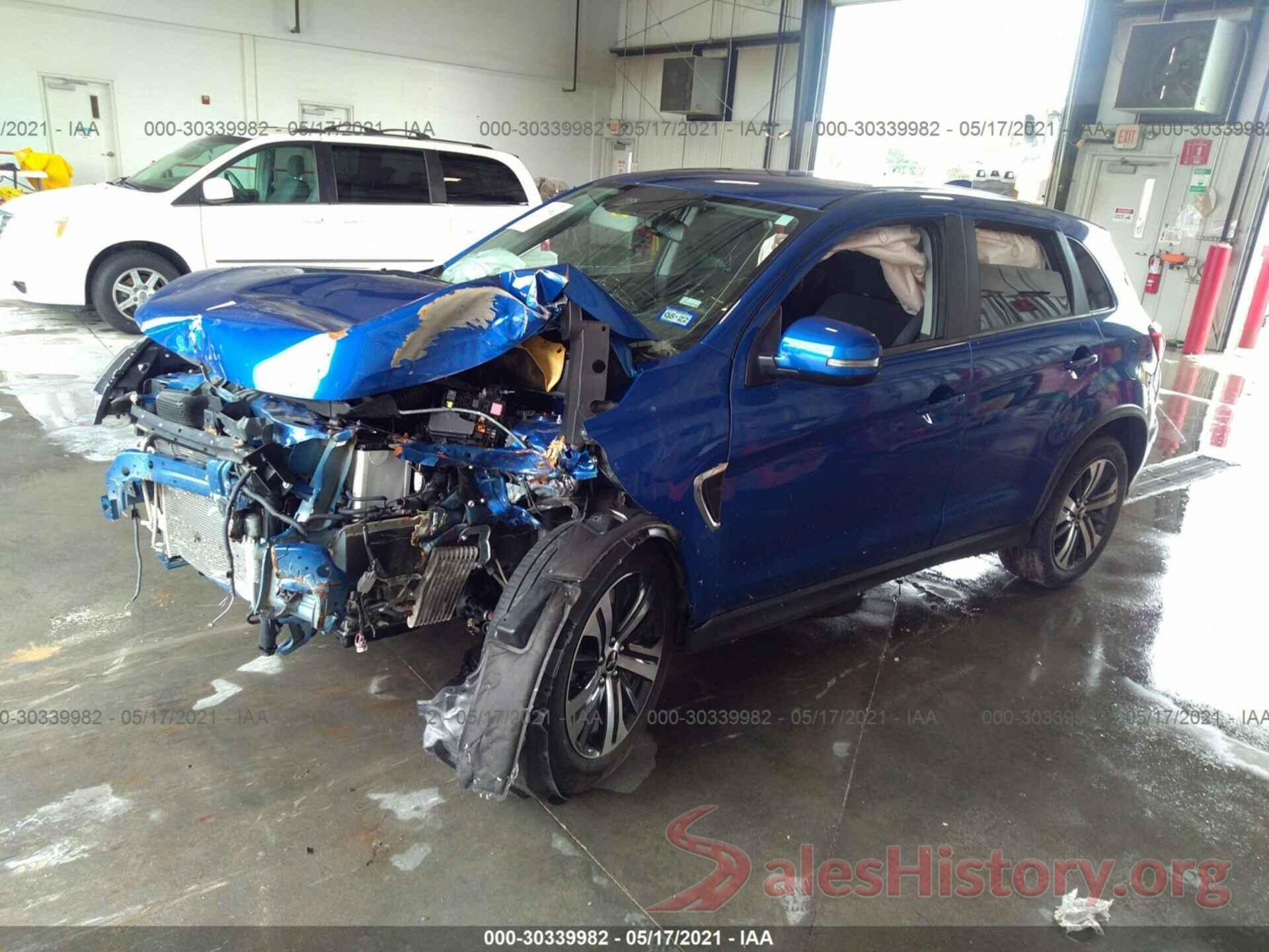 JA4AP4AU2LU026776 2020 MITSUBISHI OUTLANDER SPORT