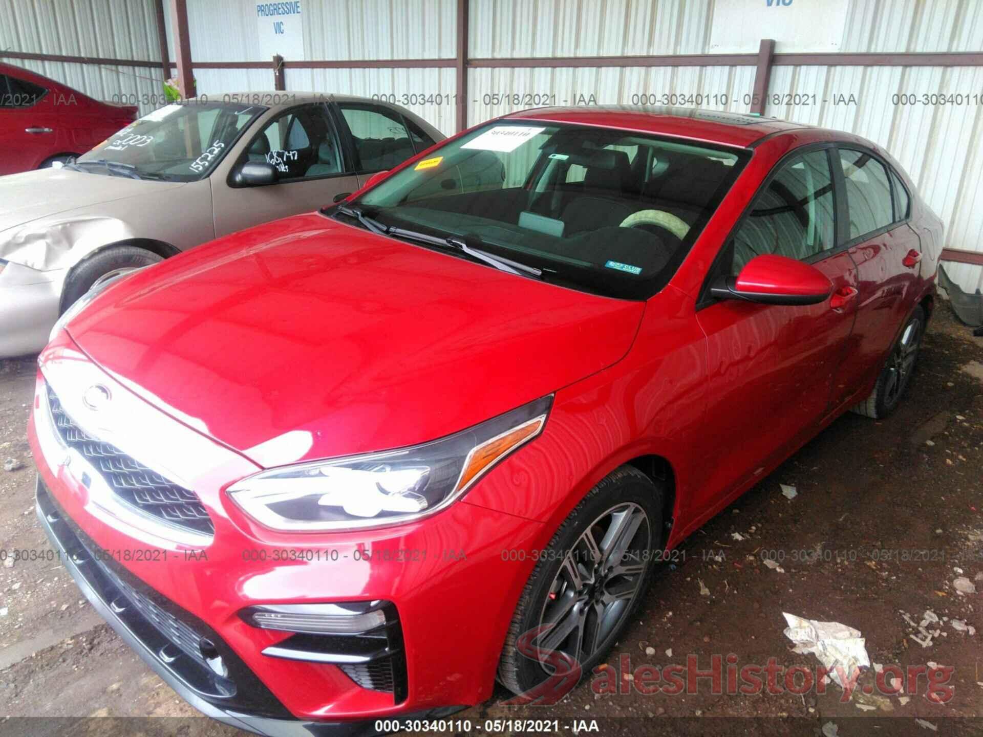 3KPF34AD5KE020121 2019 KIA FORTE