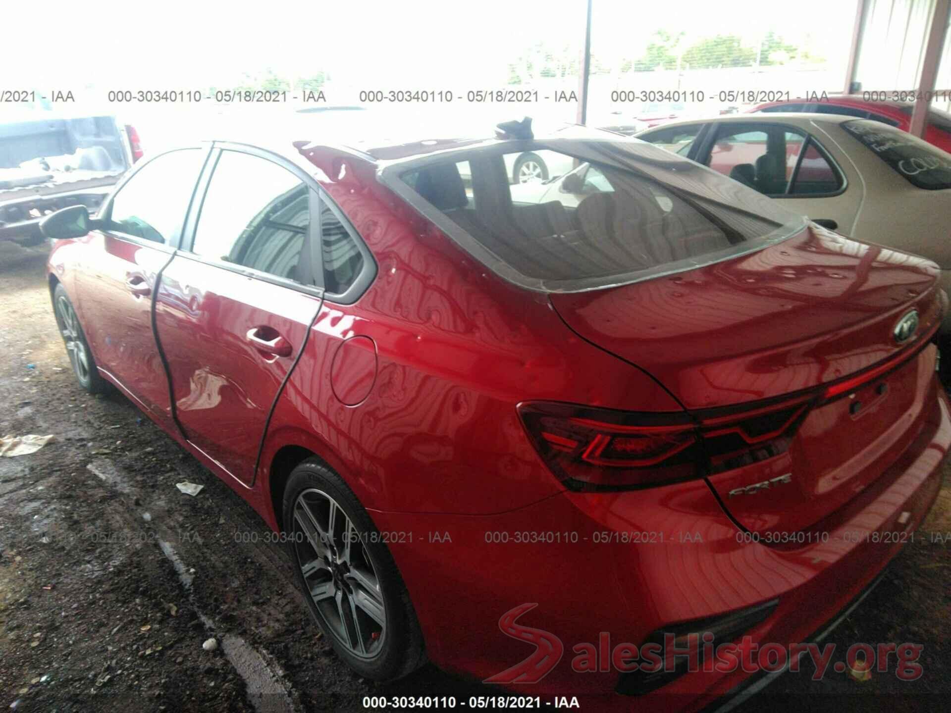 3KPF34AD5KE020121 2019 KIA FORTE