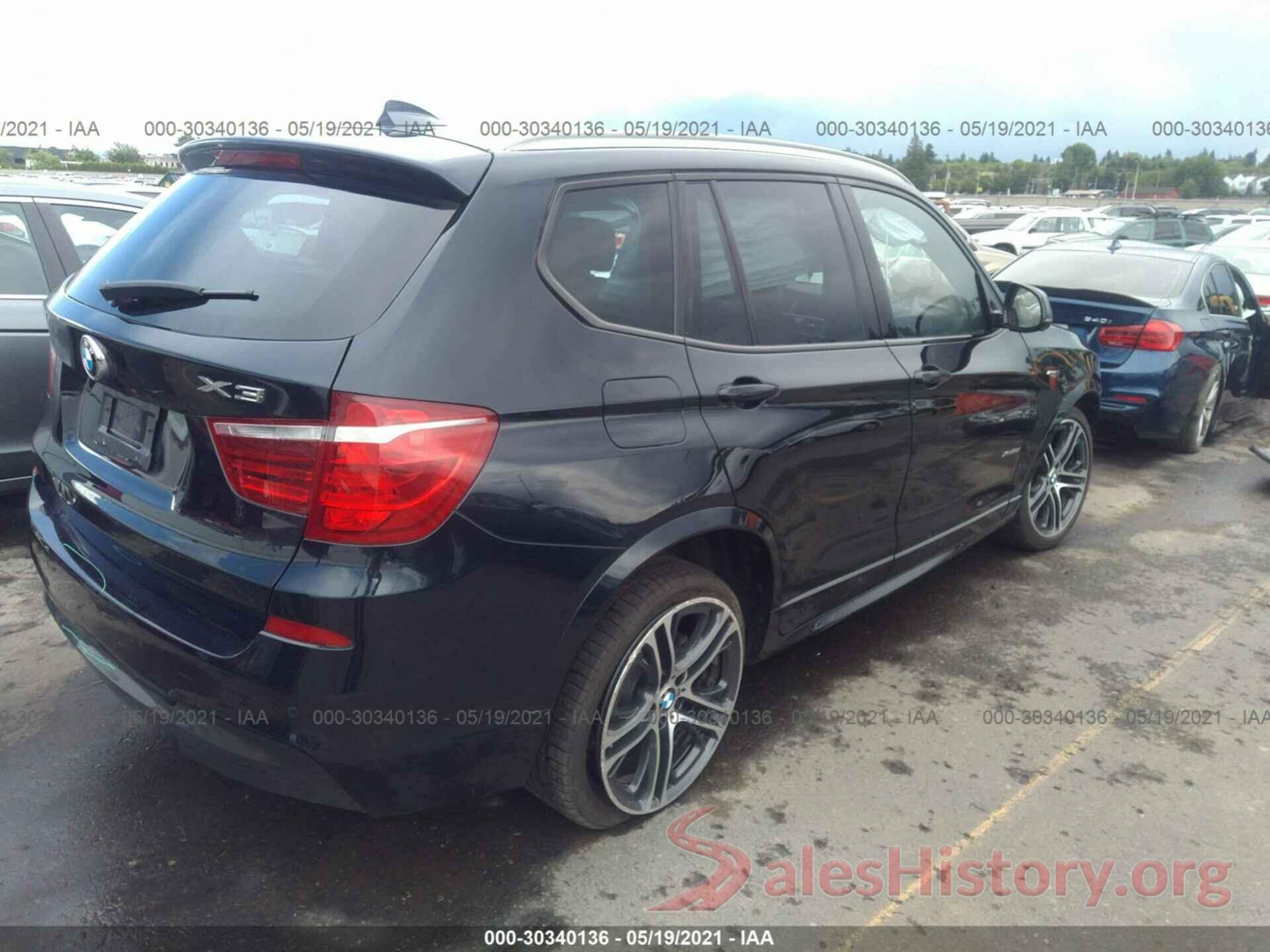 5UXWX7C37H0W40026 2017 BMW X3