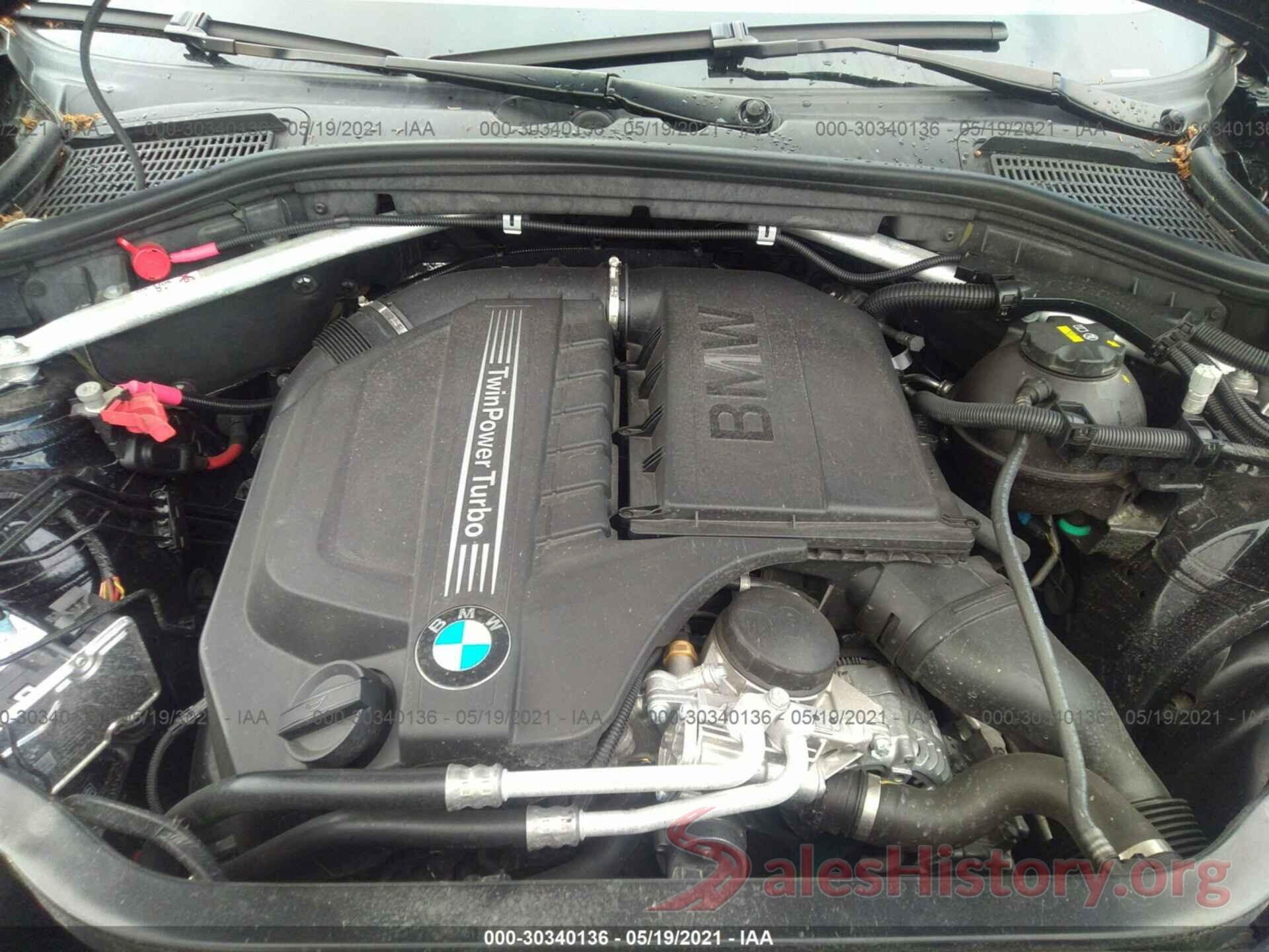 5UXWX7C37H0W40026 2017 BMW X3