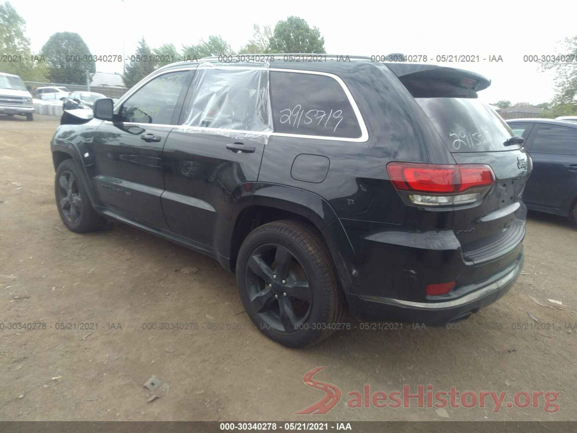 1C4RJFCG1GC343344 2016 JEEP GRAND CHEROKEE